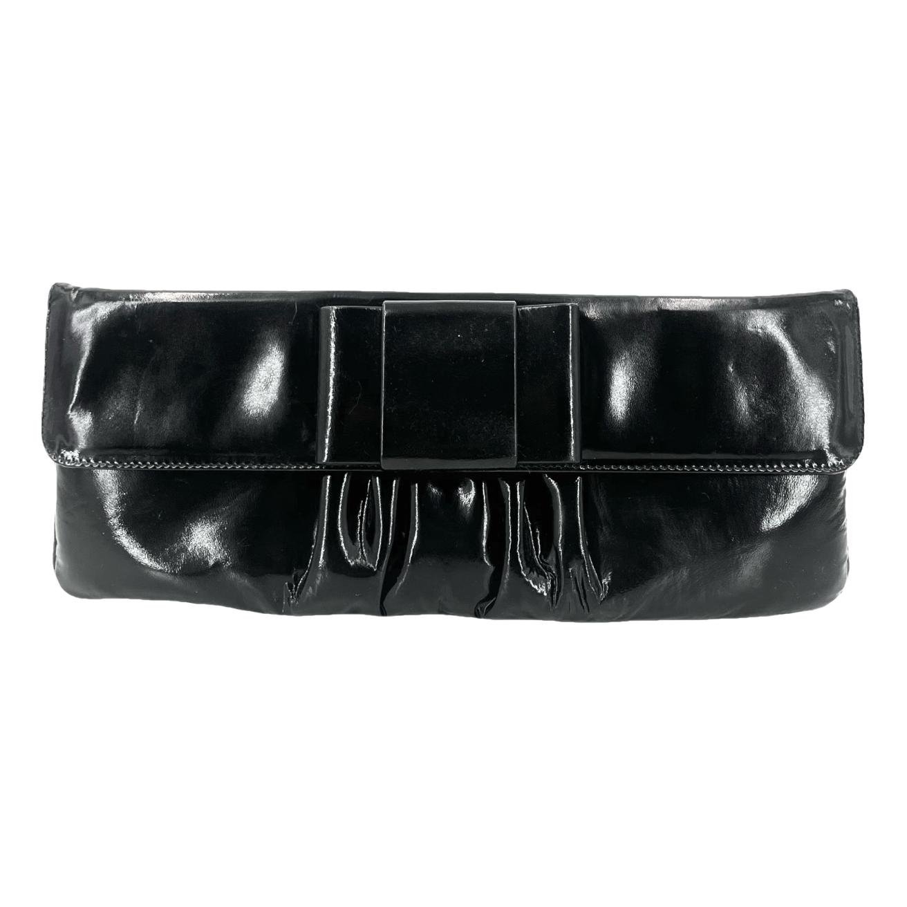 Patent leather handbag