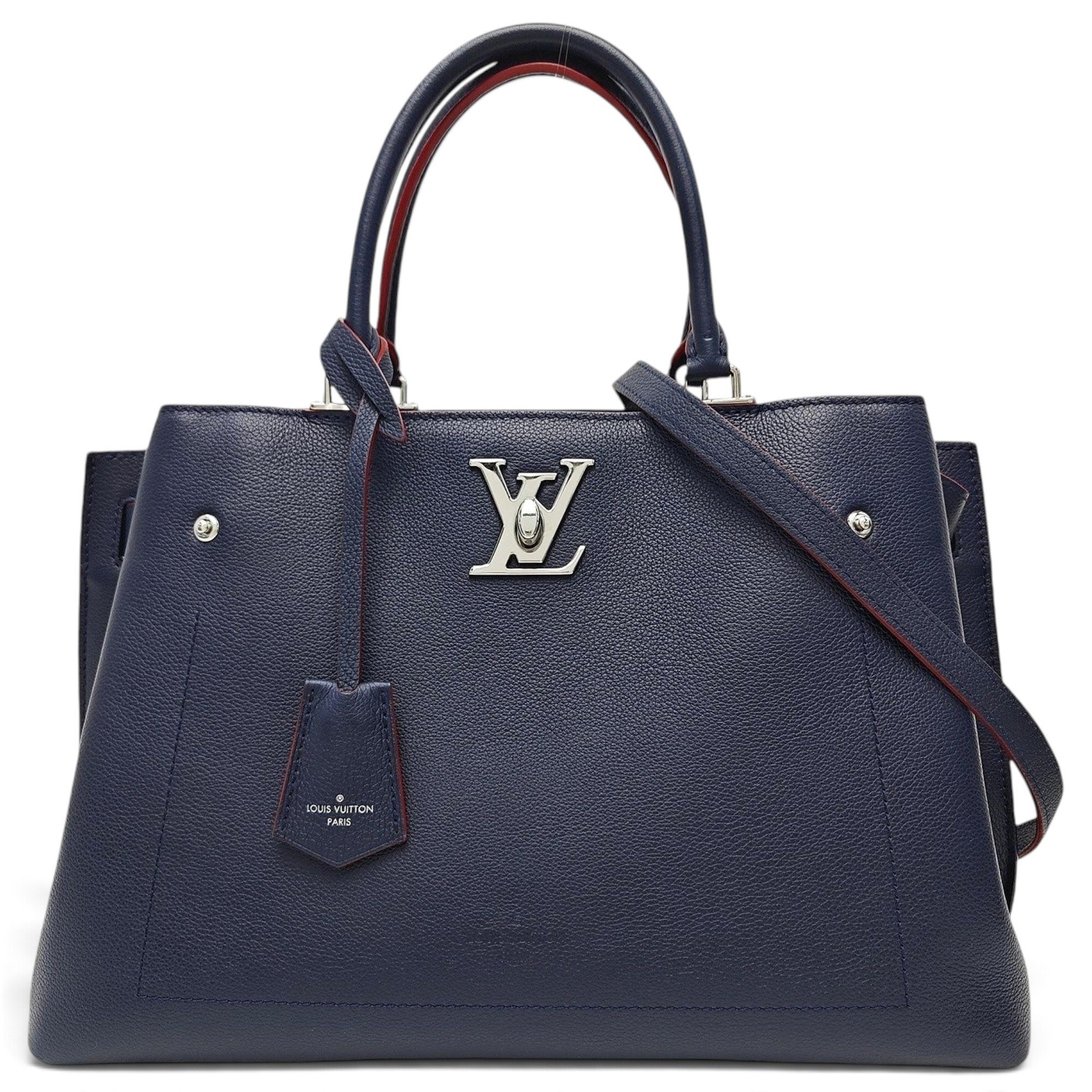 Lockme leather handbag