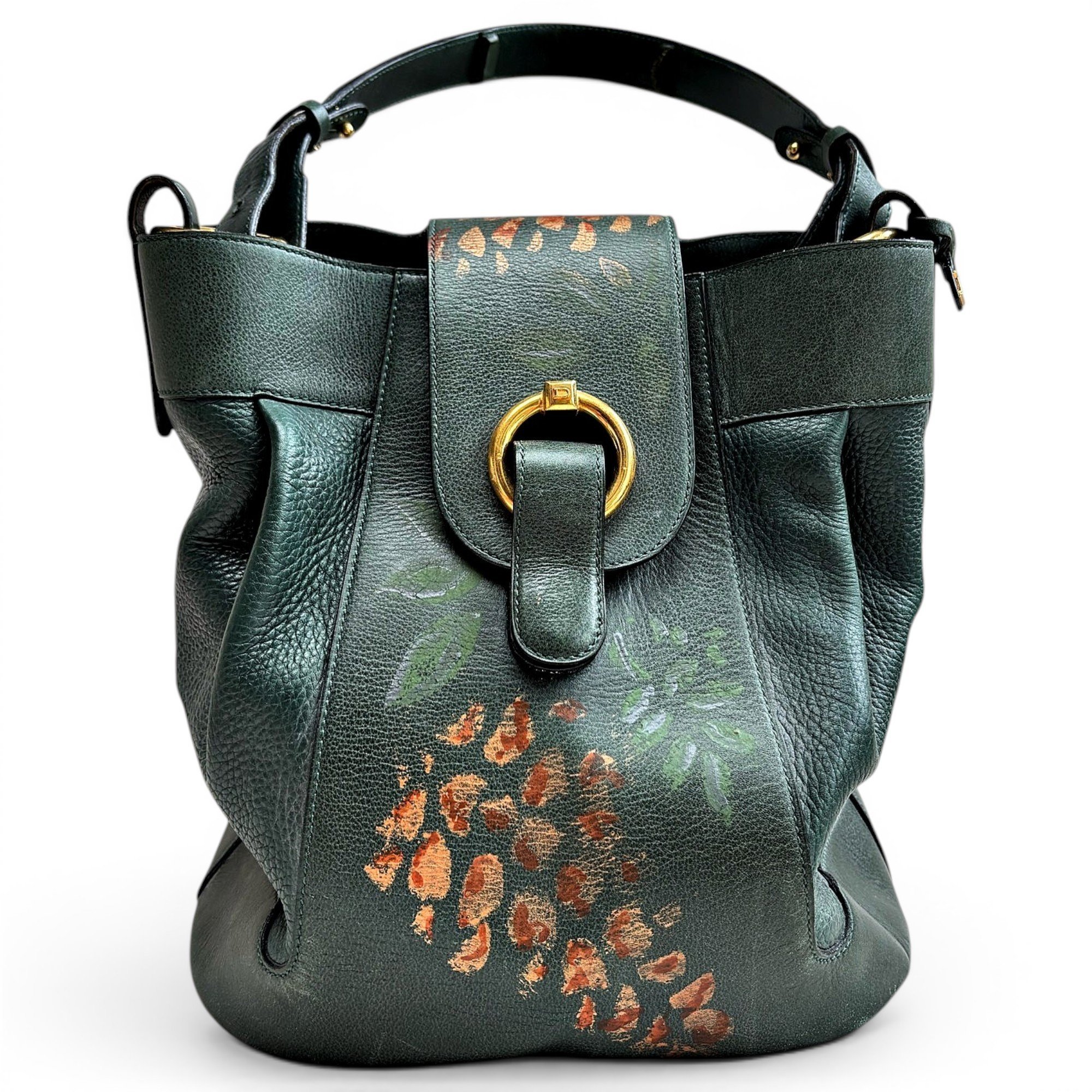 Leather handbag