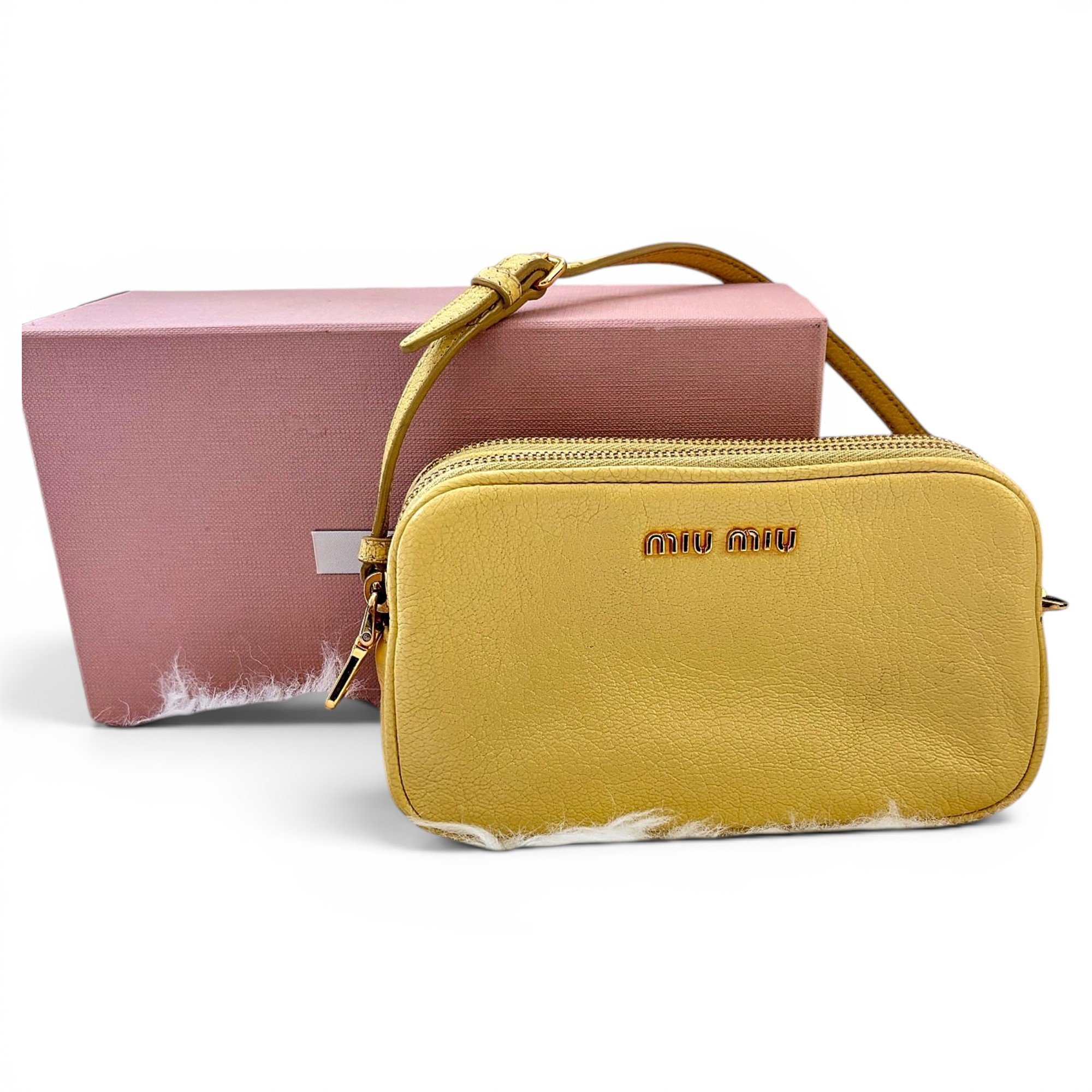 Leather mini bag