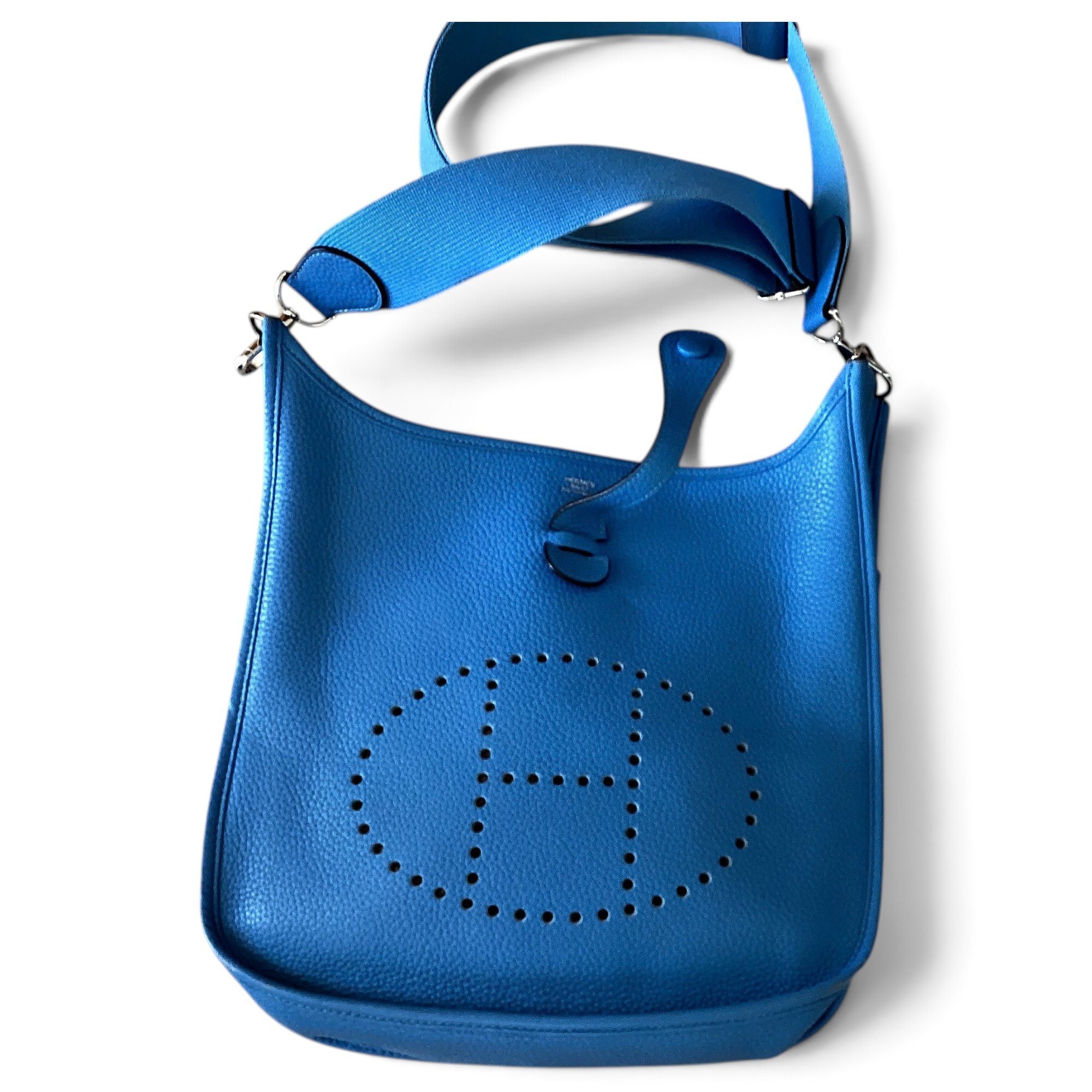 Evelyne leather handbag