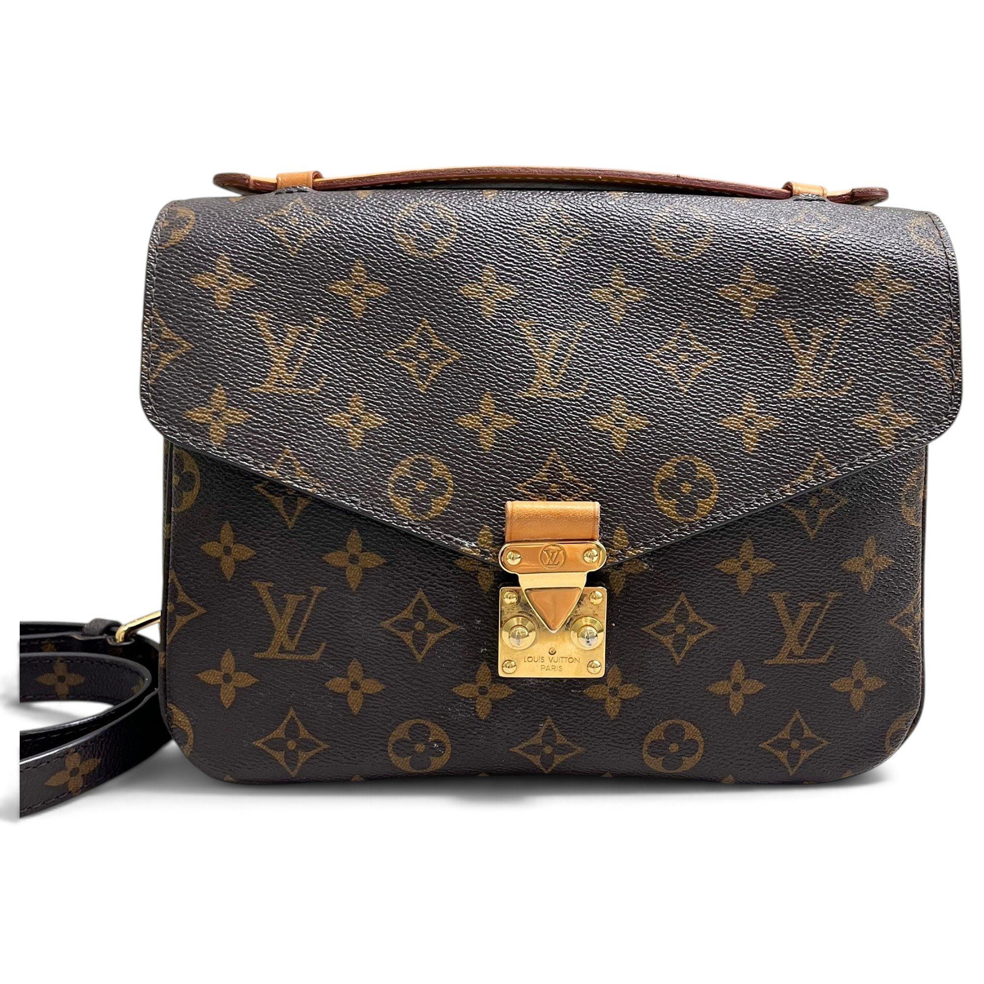 Metis leather handbag