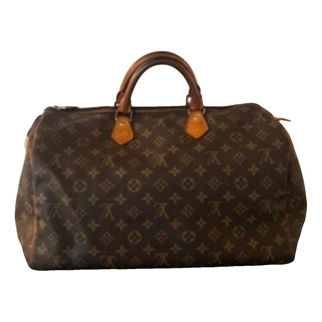 Speedy leather handbag