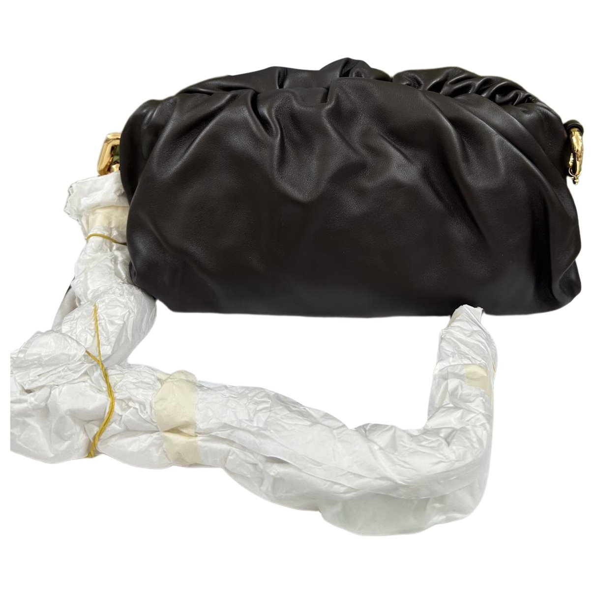Chain Pouch leather handbag