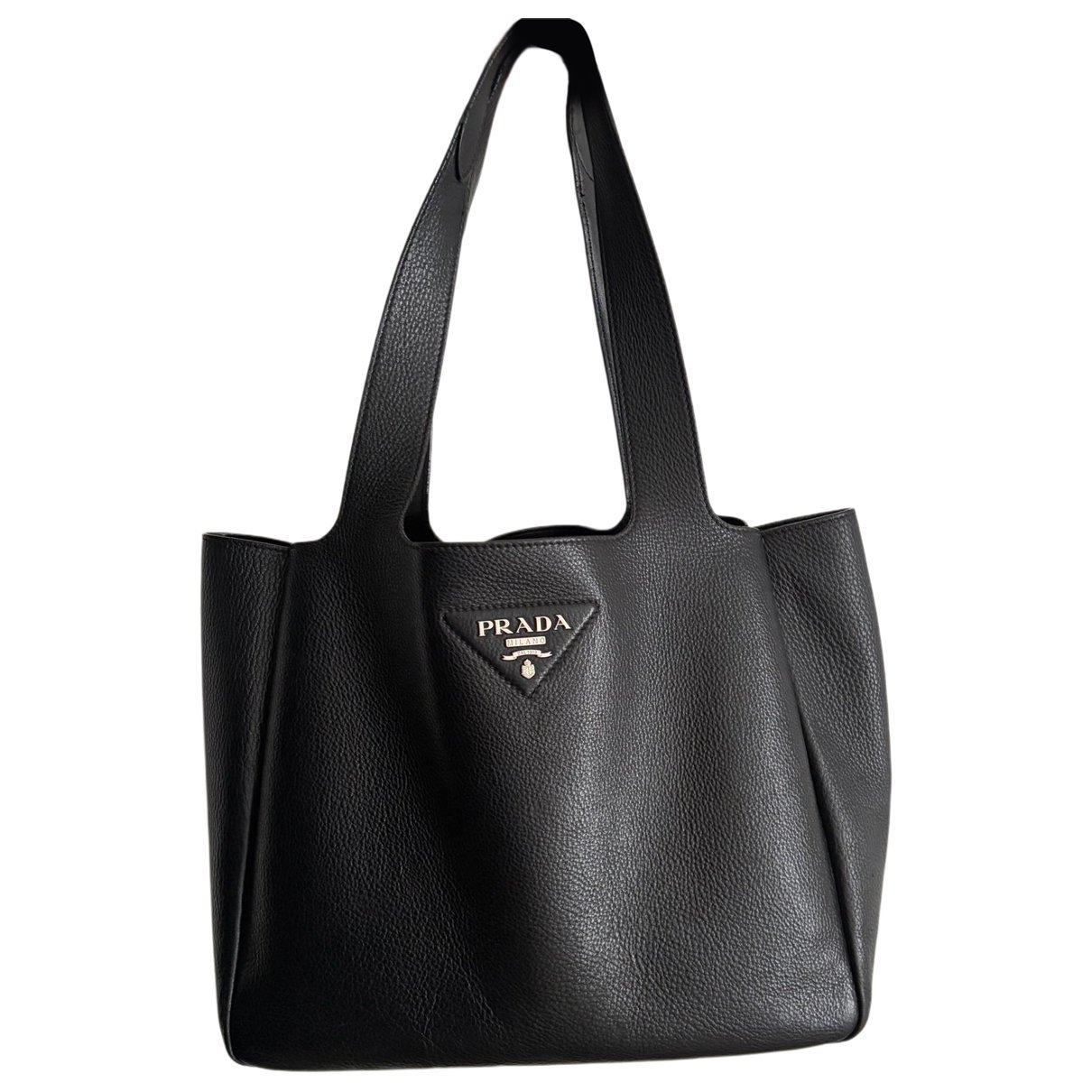 Leather tote