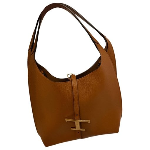 Leather tote