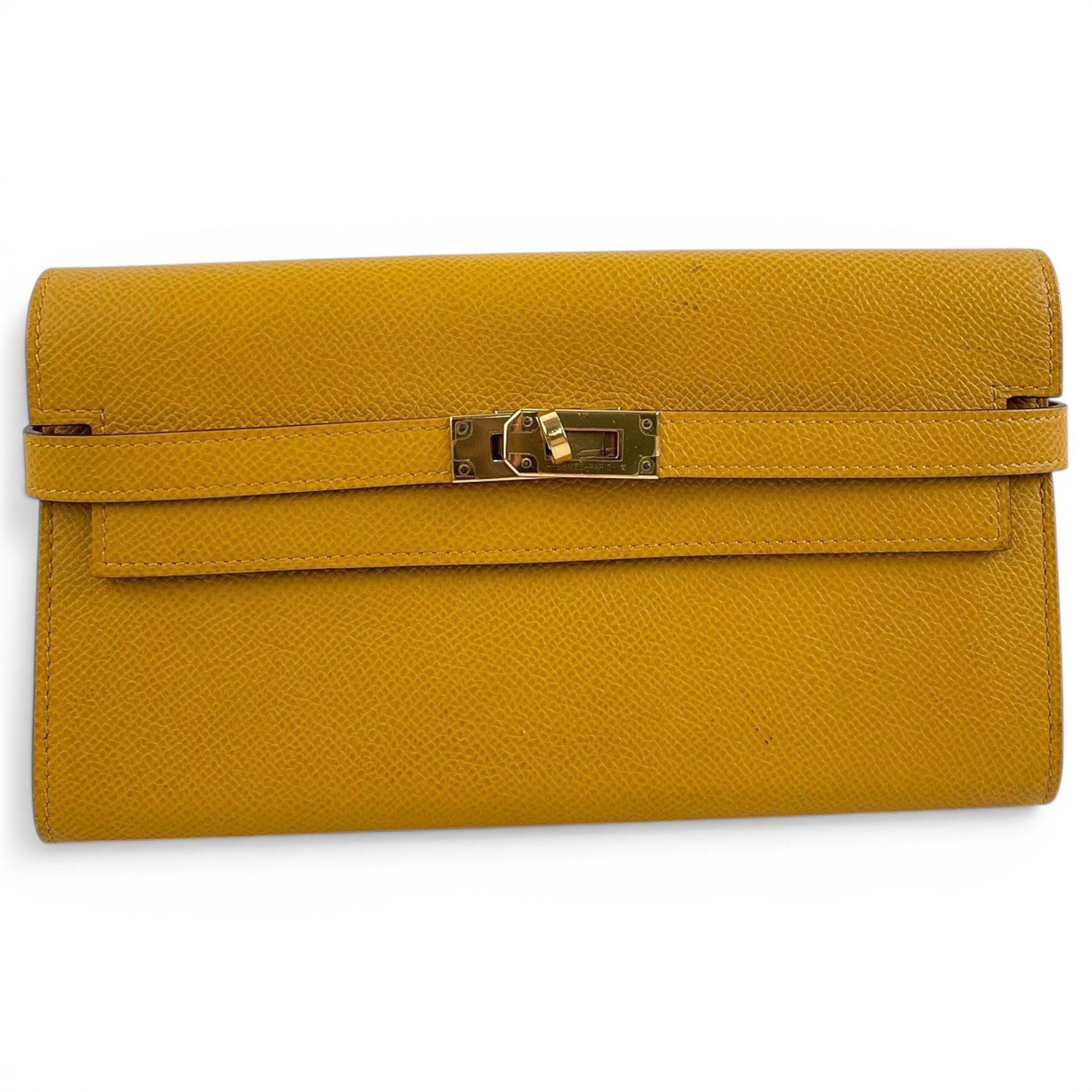Kelly to go leather clutch bag
