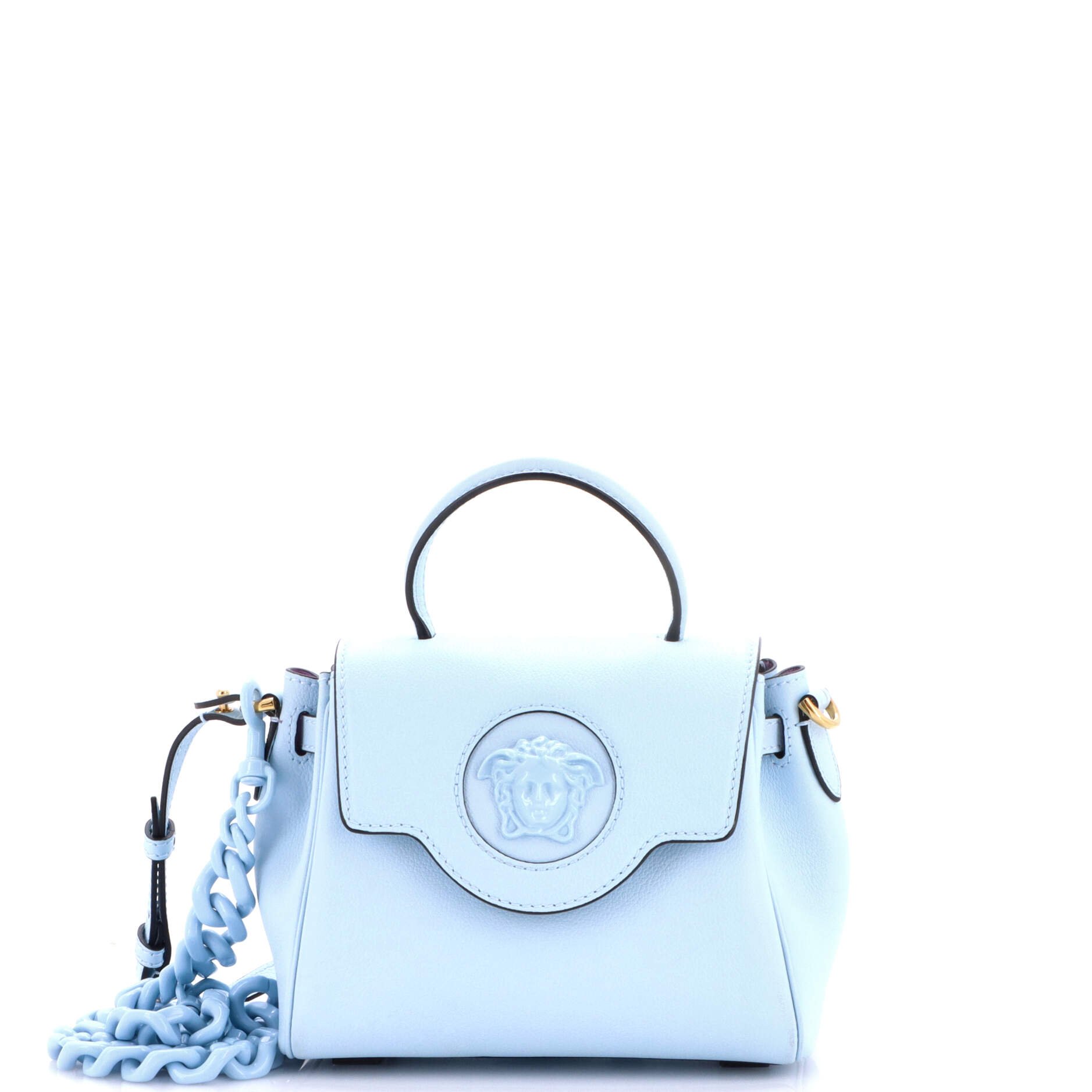 La Medusa Top Handle Bag Leather Small