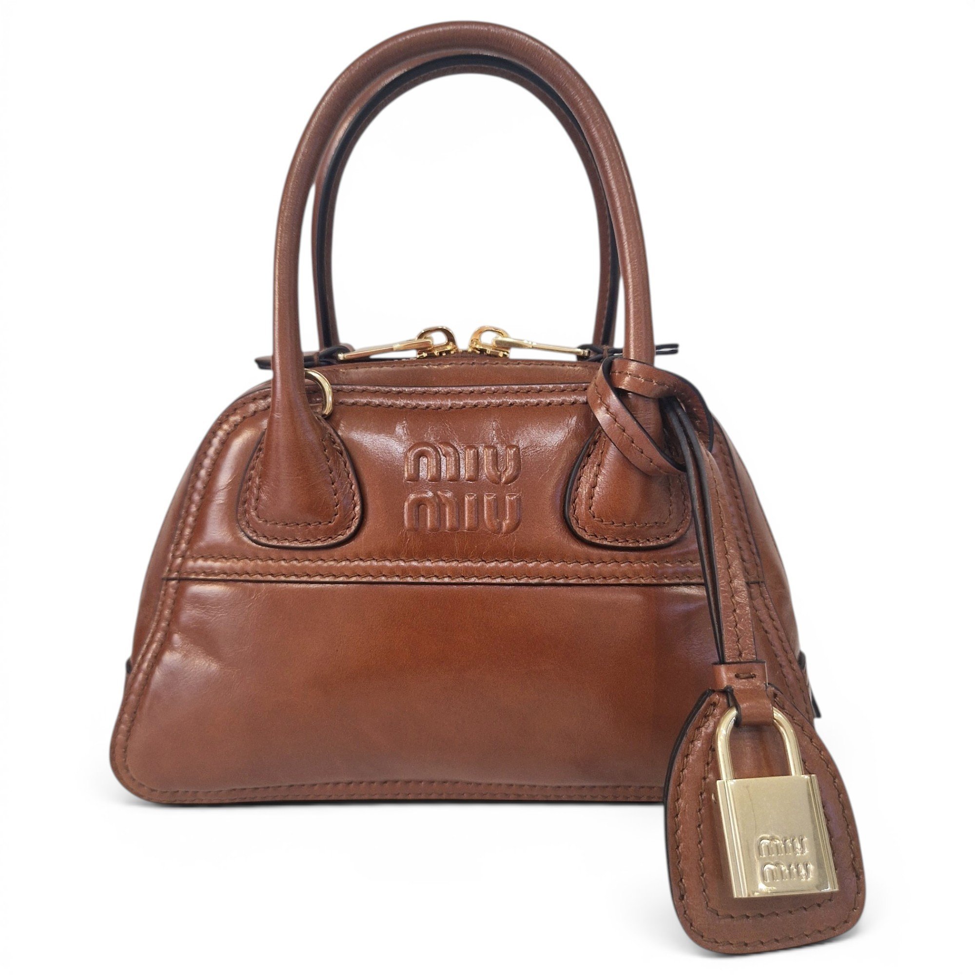 Leather crossbody bag