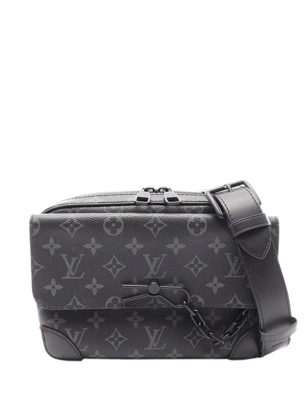 2010-2026 Monogram Eclipse Steamer Messenger crossbody bag