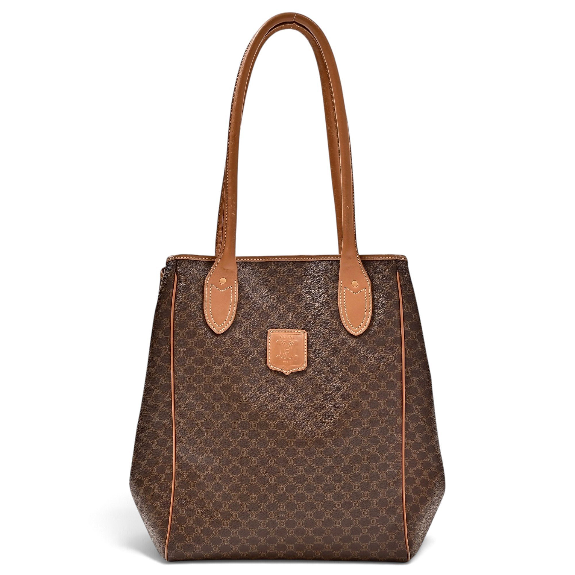 Leather tote