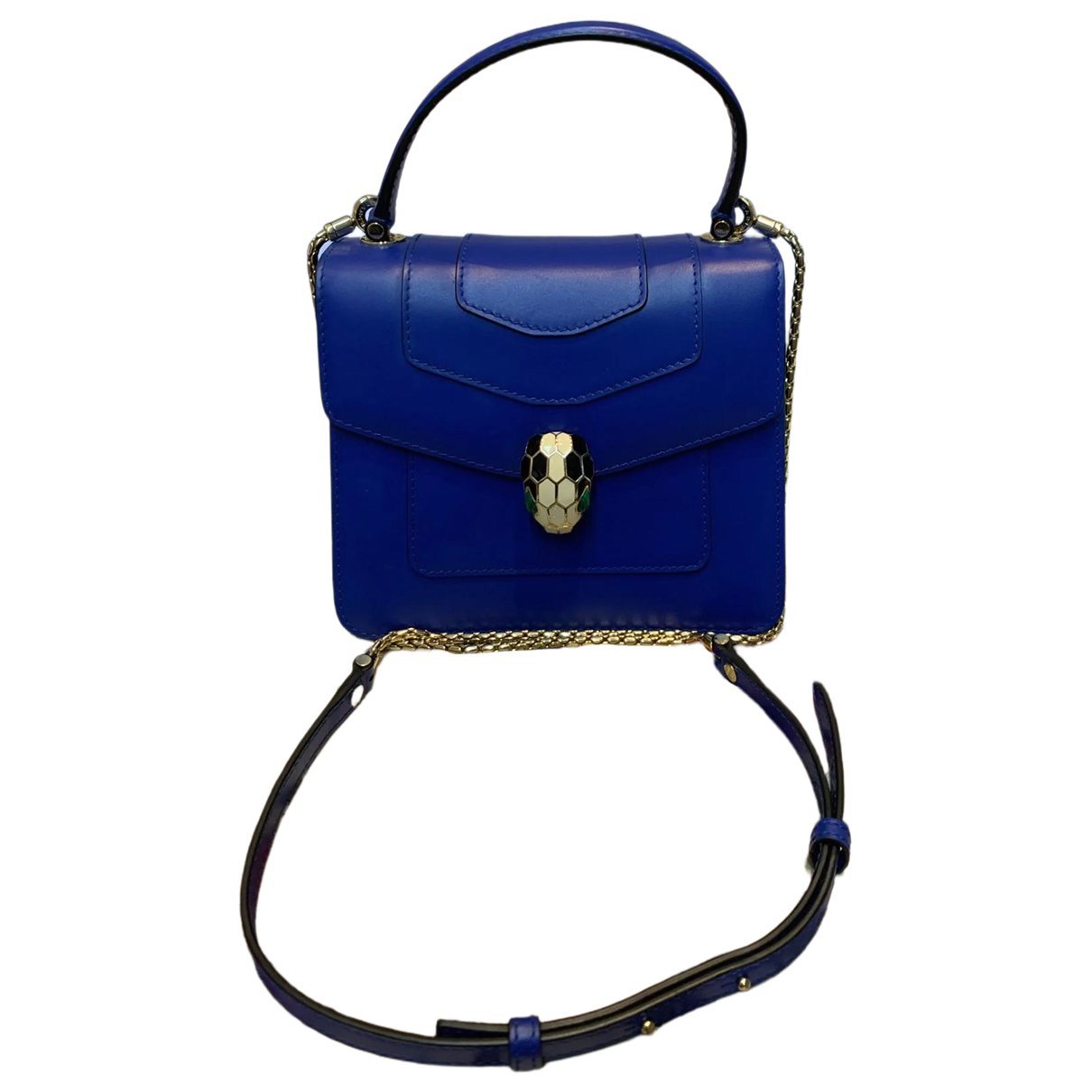 Serpenti leather crossbody bag