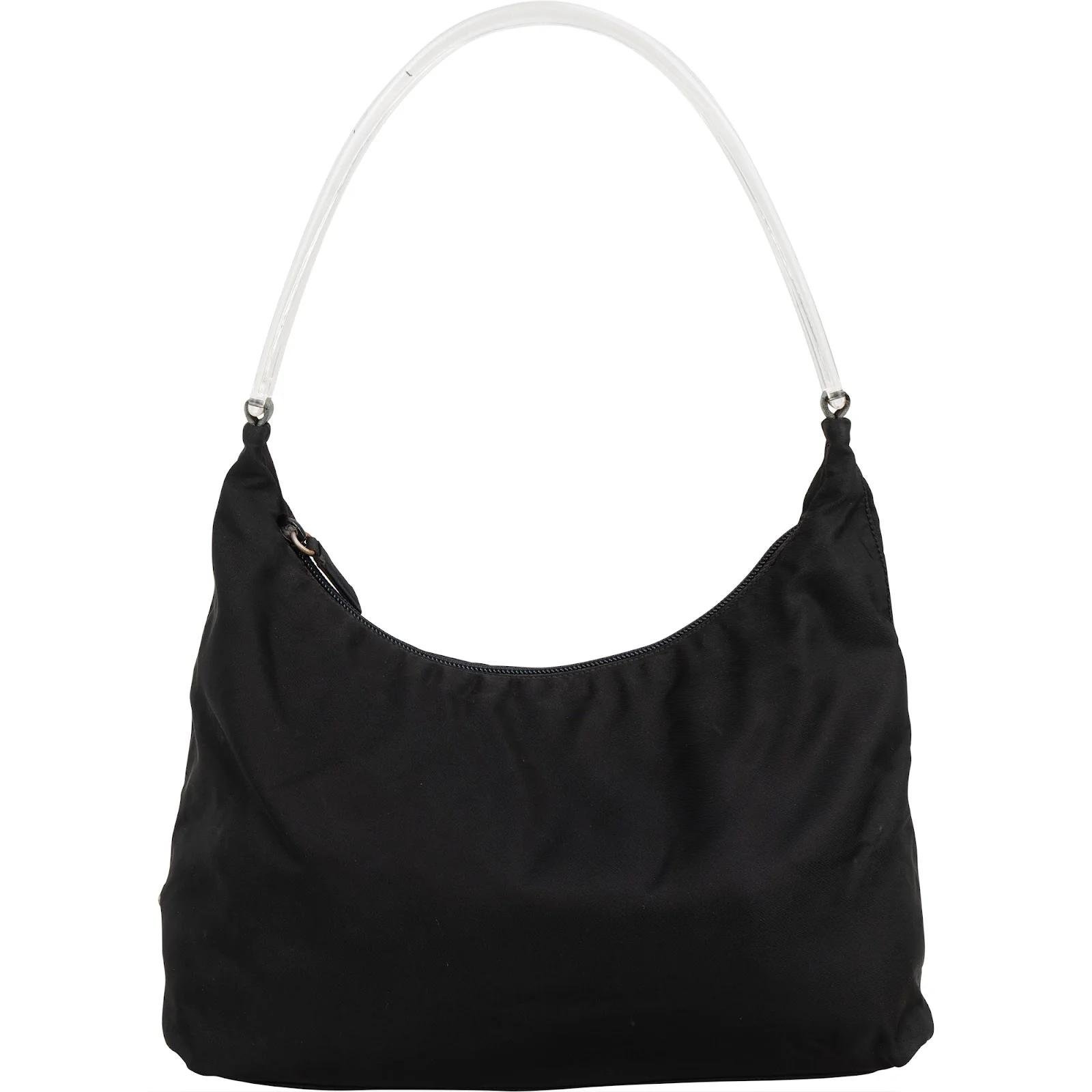 Triangle cloth handbag