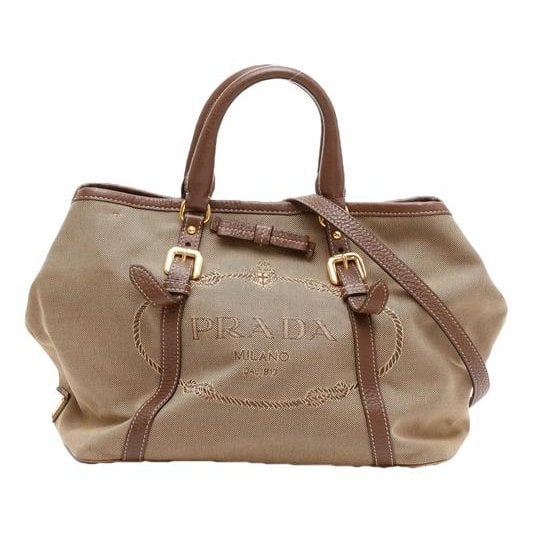 Leather tote
