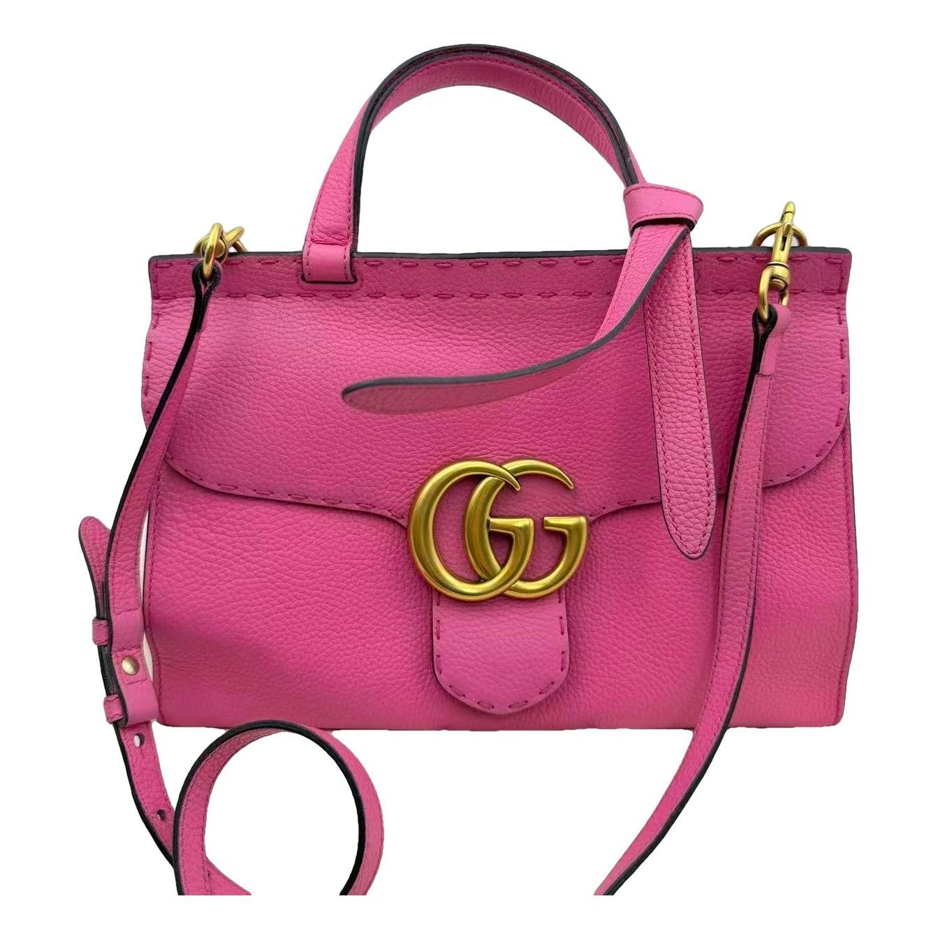 Leather handbag