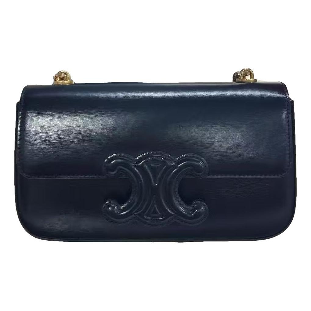 Triomphe leather handbag