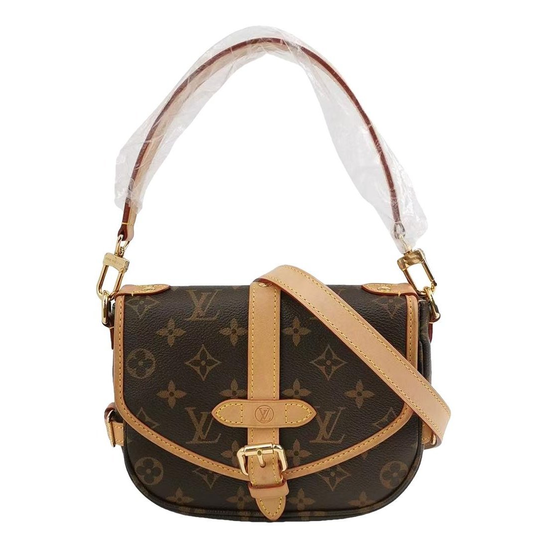 Saumur leather crossbody bag