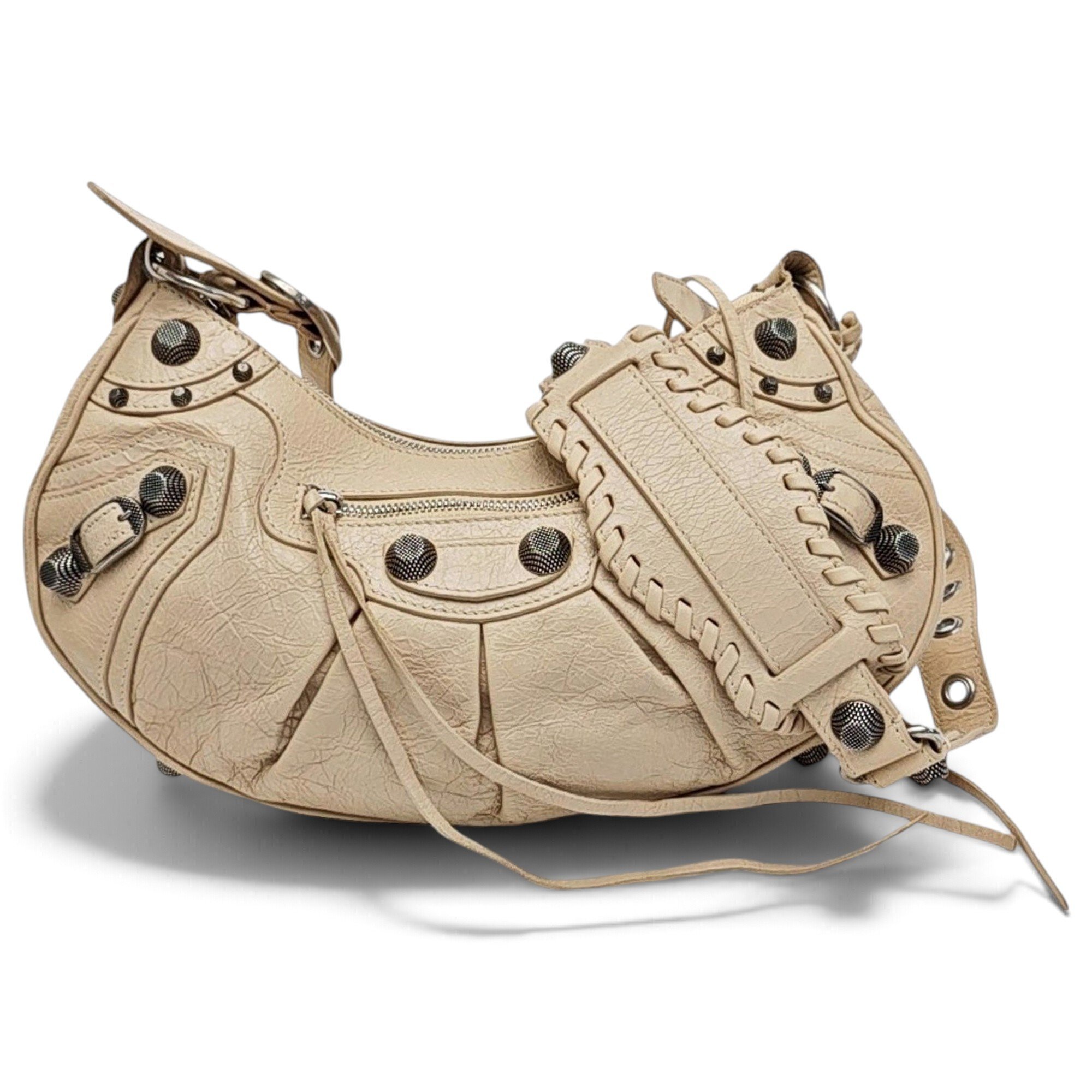 Le Cagole leather handbag