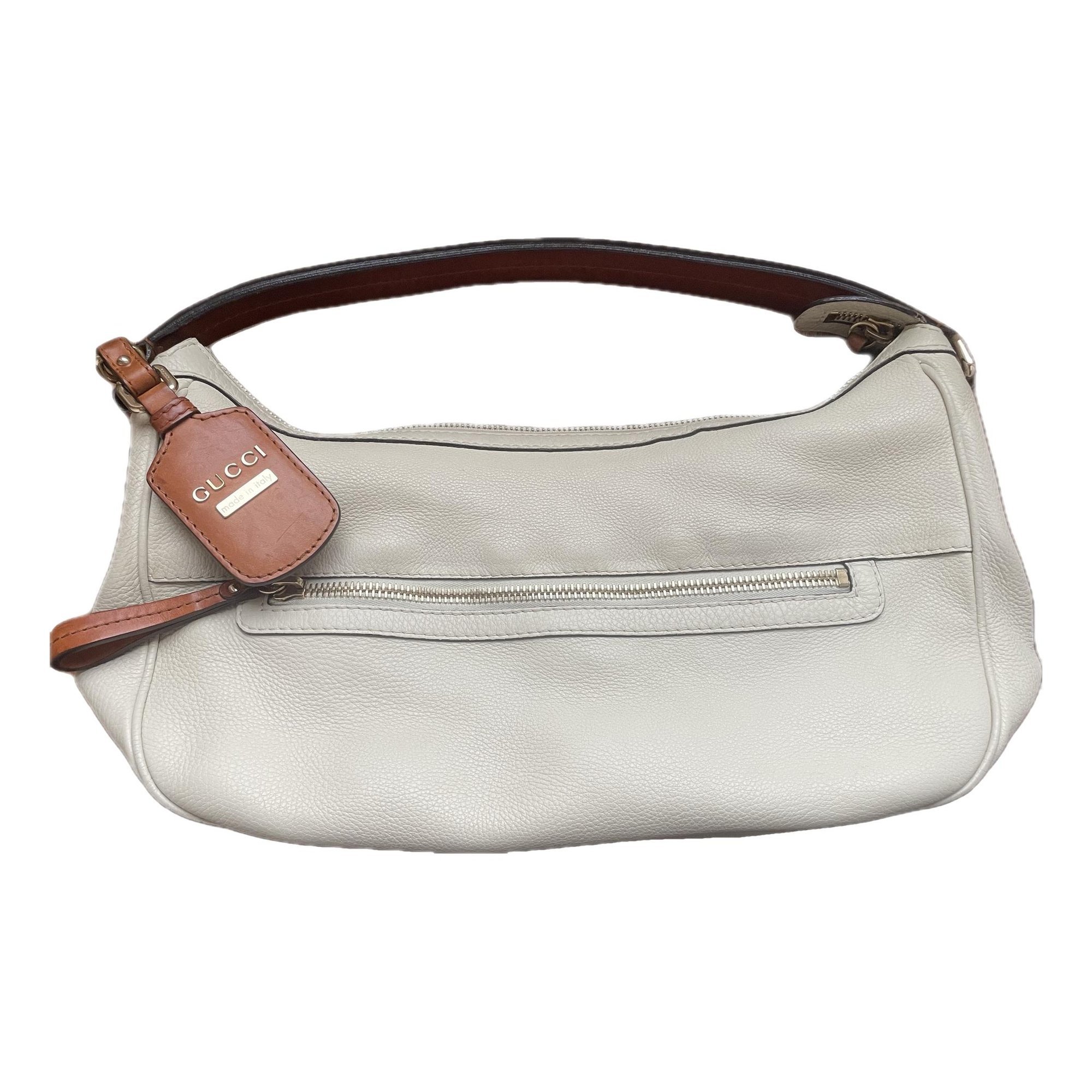 Hobo leather handbag