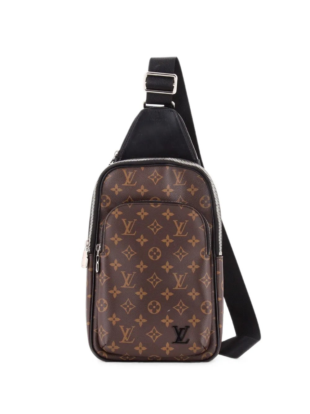 Avenue Sling Bag NM Macassar Monogram Canvas crossbody bag
