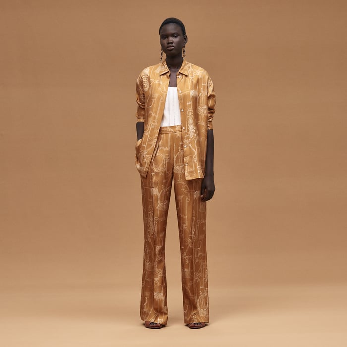 Marron Ocre "Etriers Remix" Shirt