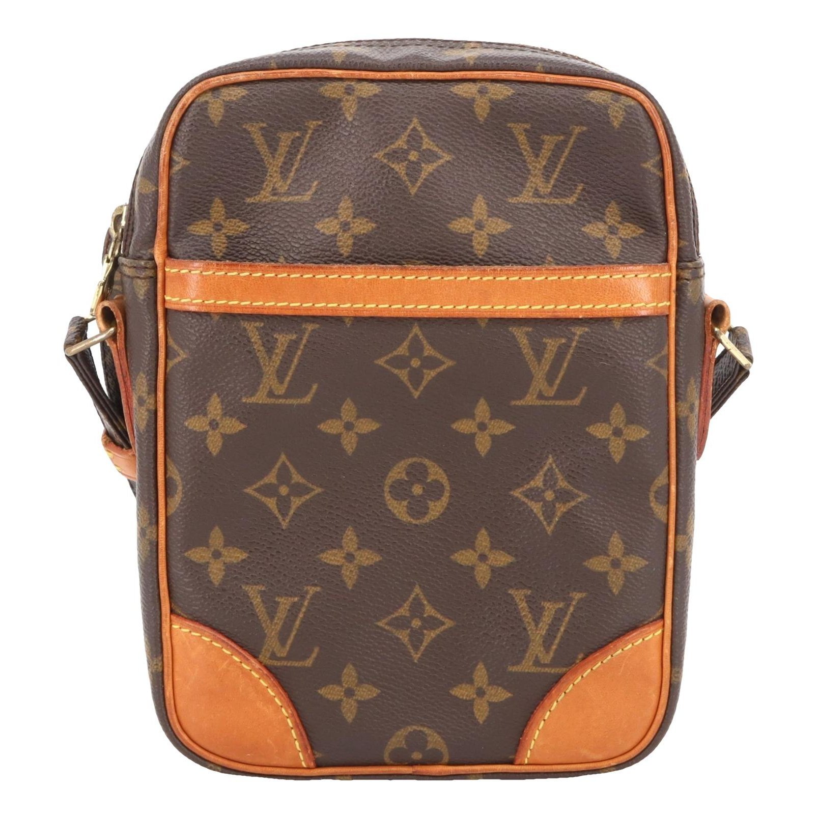 Danube leather crossbody bag