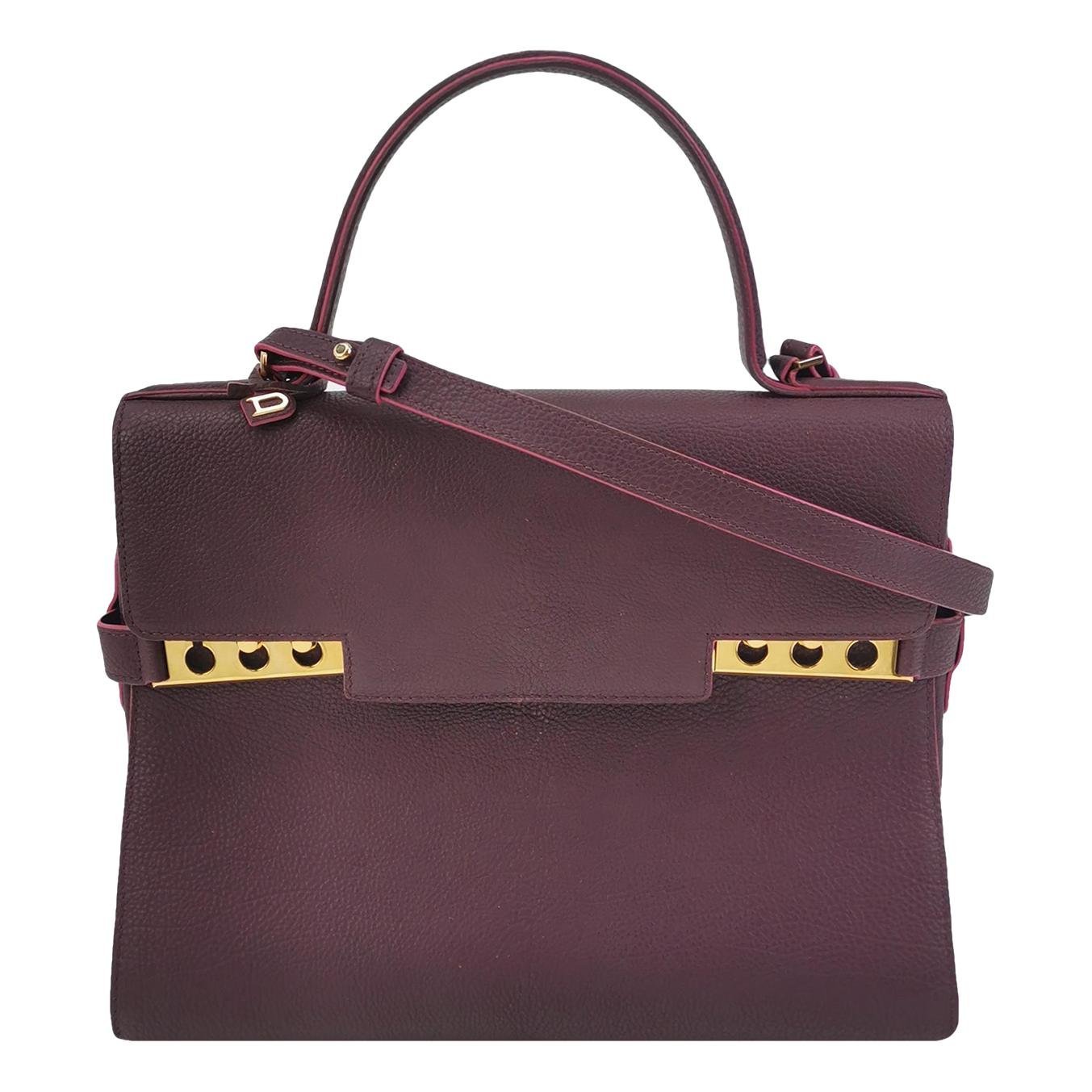 Tempête leather handbag