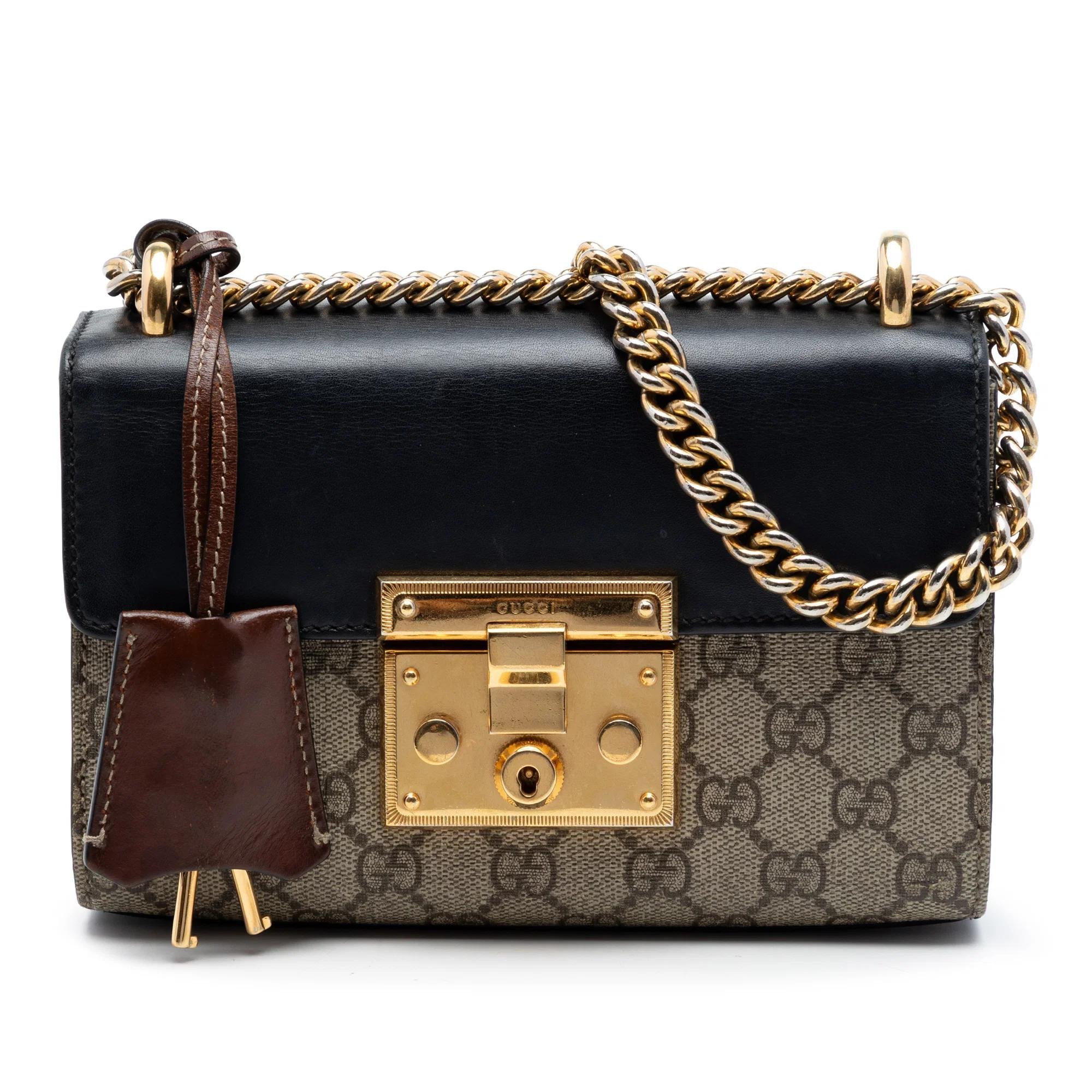 Padlock cloth crossbody bag