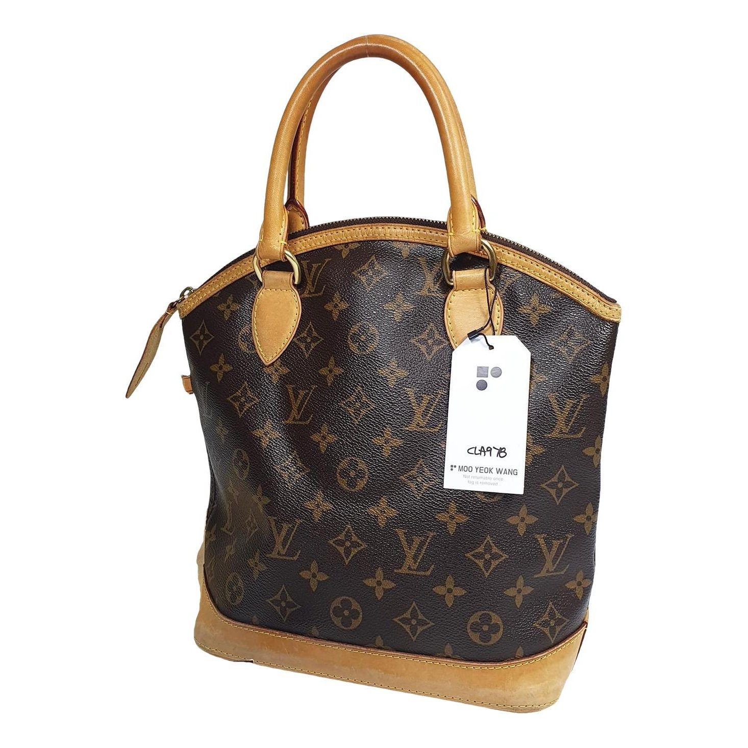 Leather tote