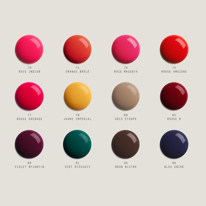 Sans Coloris 24-color Nail Polish Wreath, Limited Edition