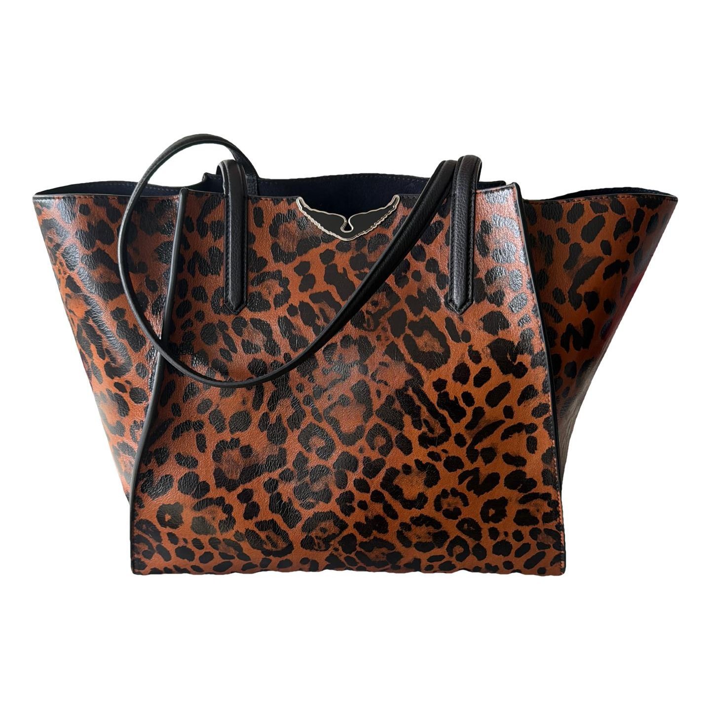 Leather tote