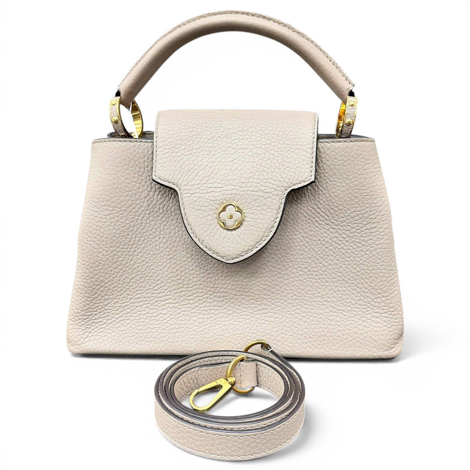 Capucines leather handbag