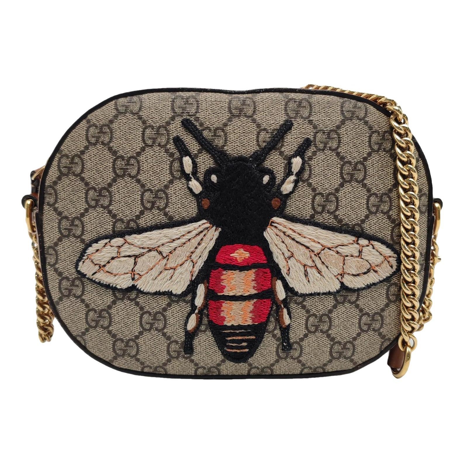 Animalier leather crossbody bag