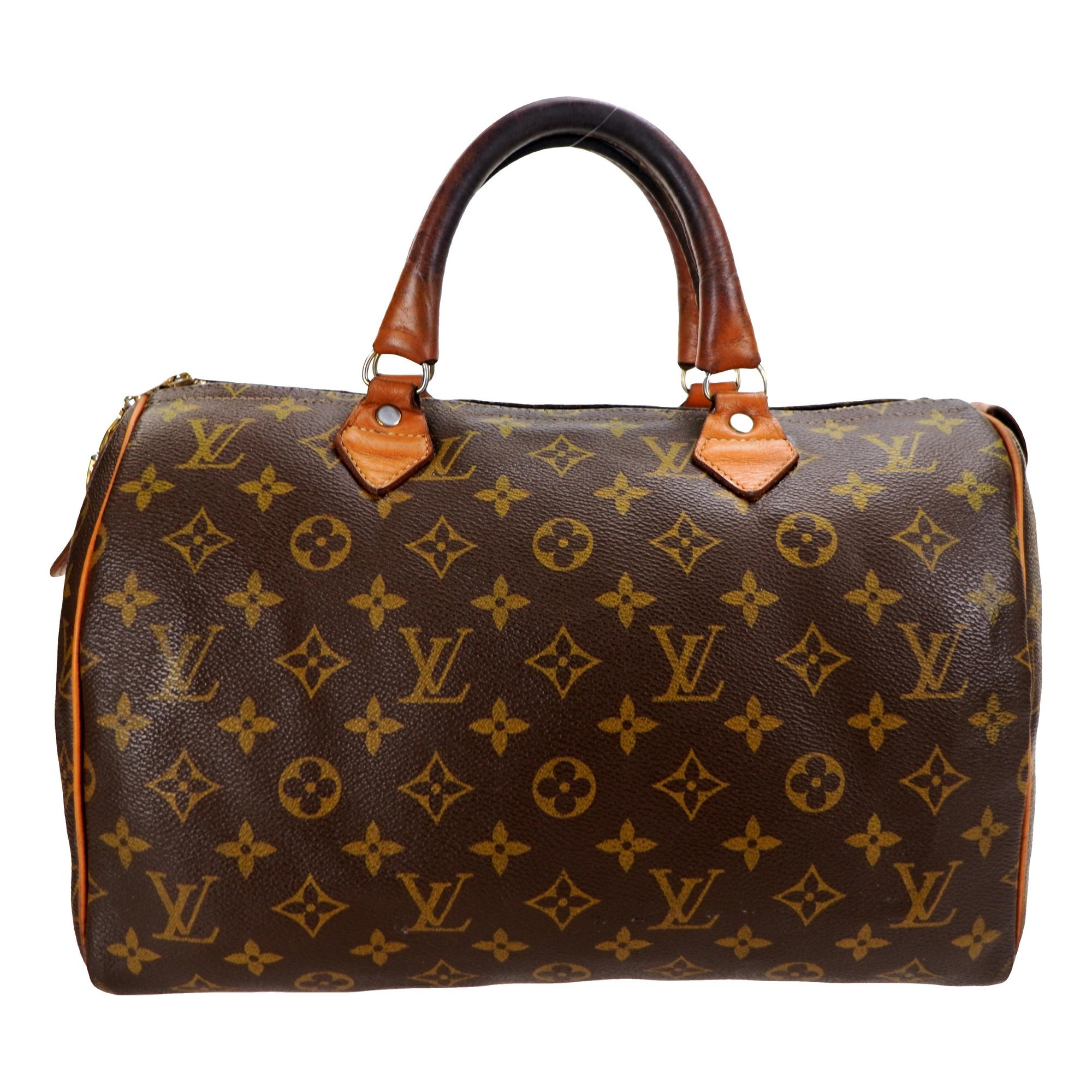 Speedy leather tote