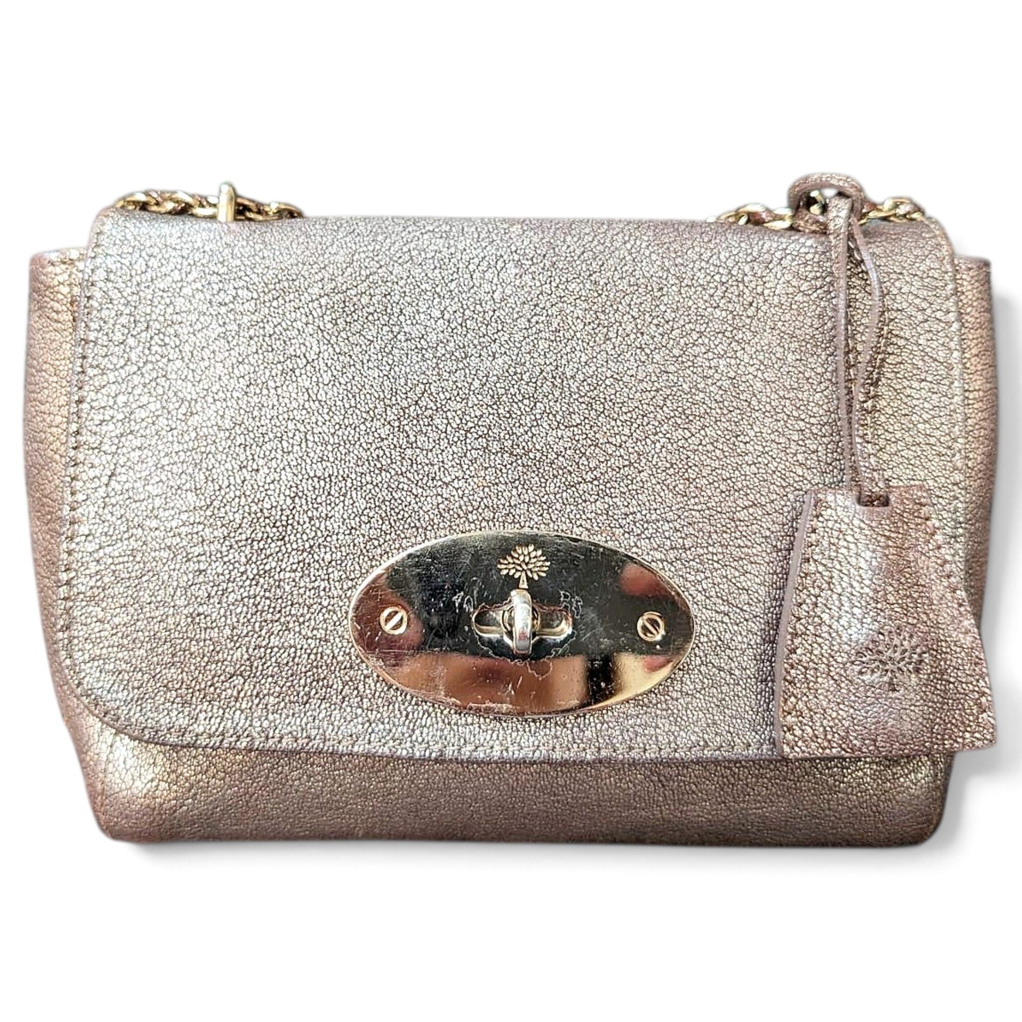 Lily leather handbag