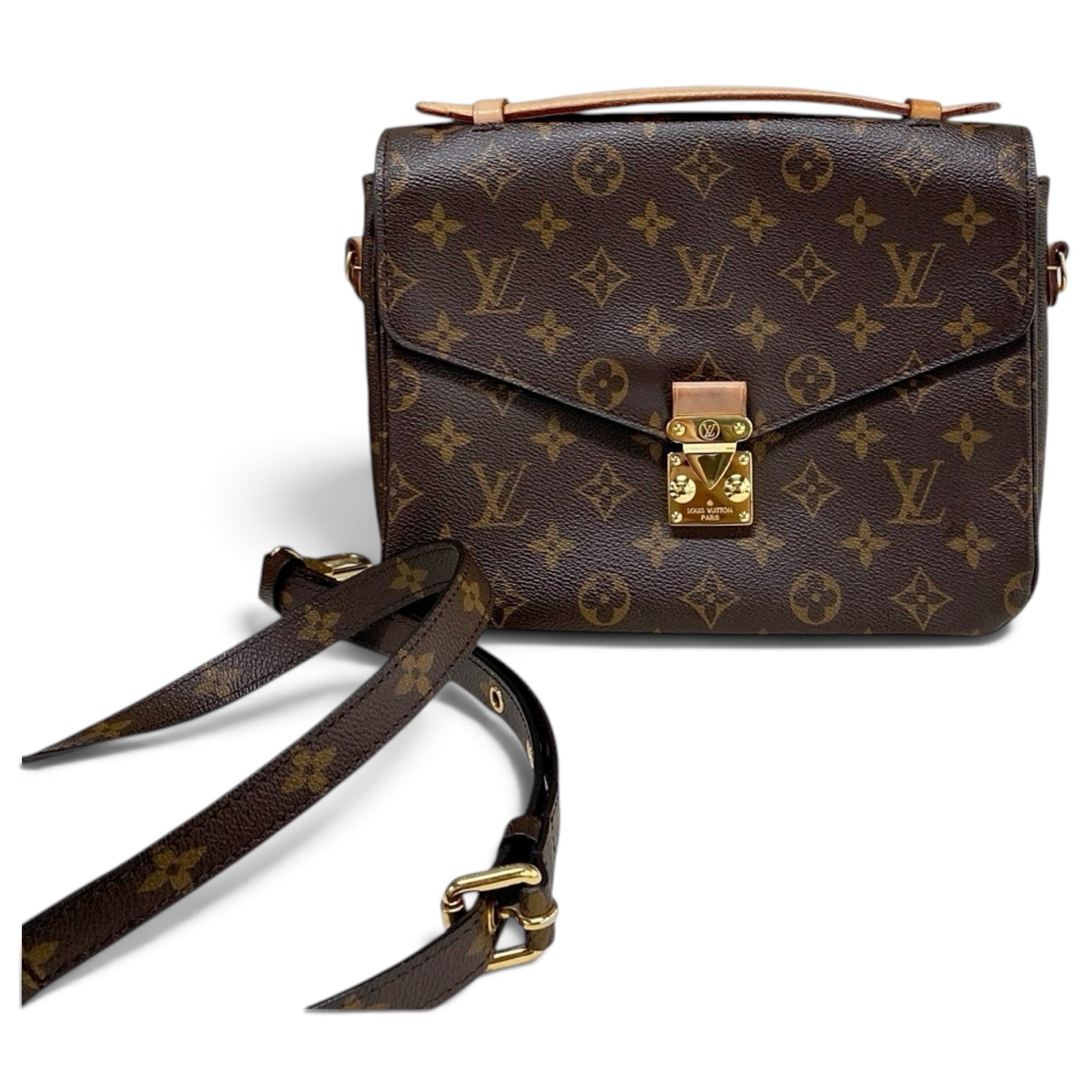 Metis leather crossbody bag