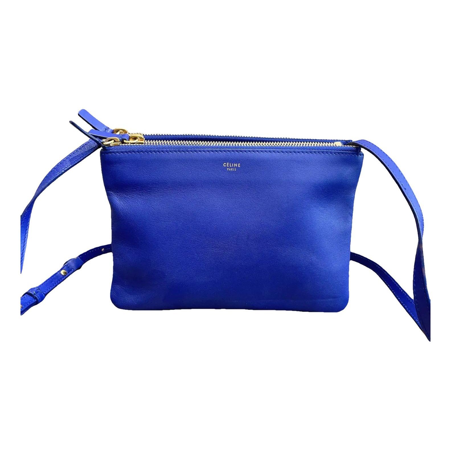 Trio leather crossbody bag