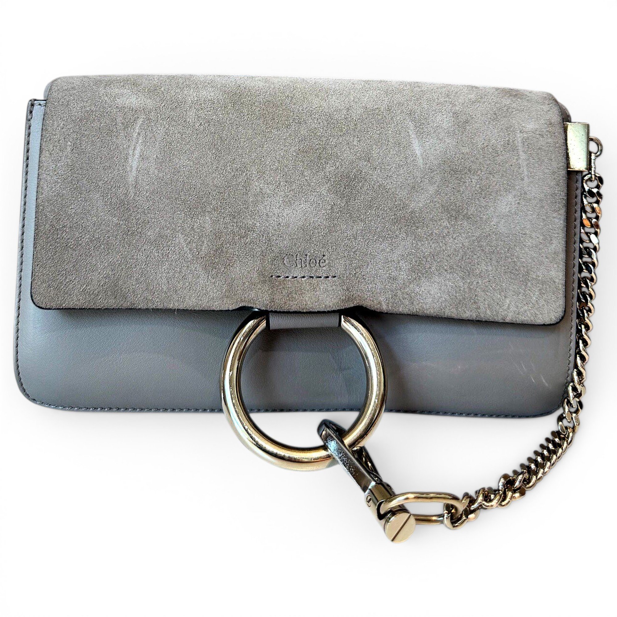 Faye leather handbag
