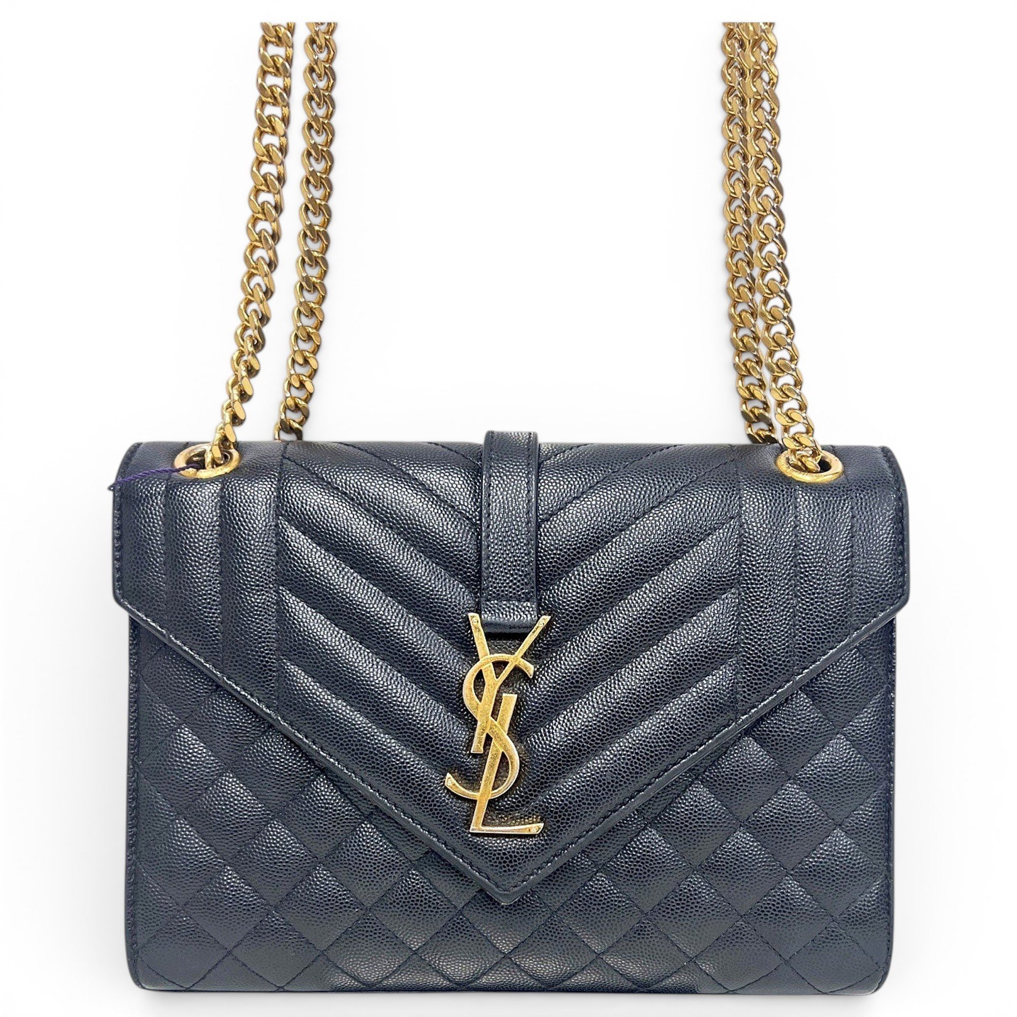 Portefeuille enveloppe leather handbag