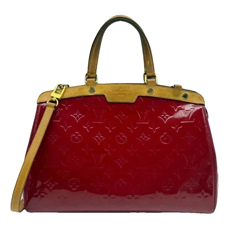 Bréa patent leather handbag