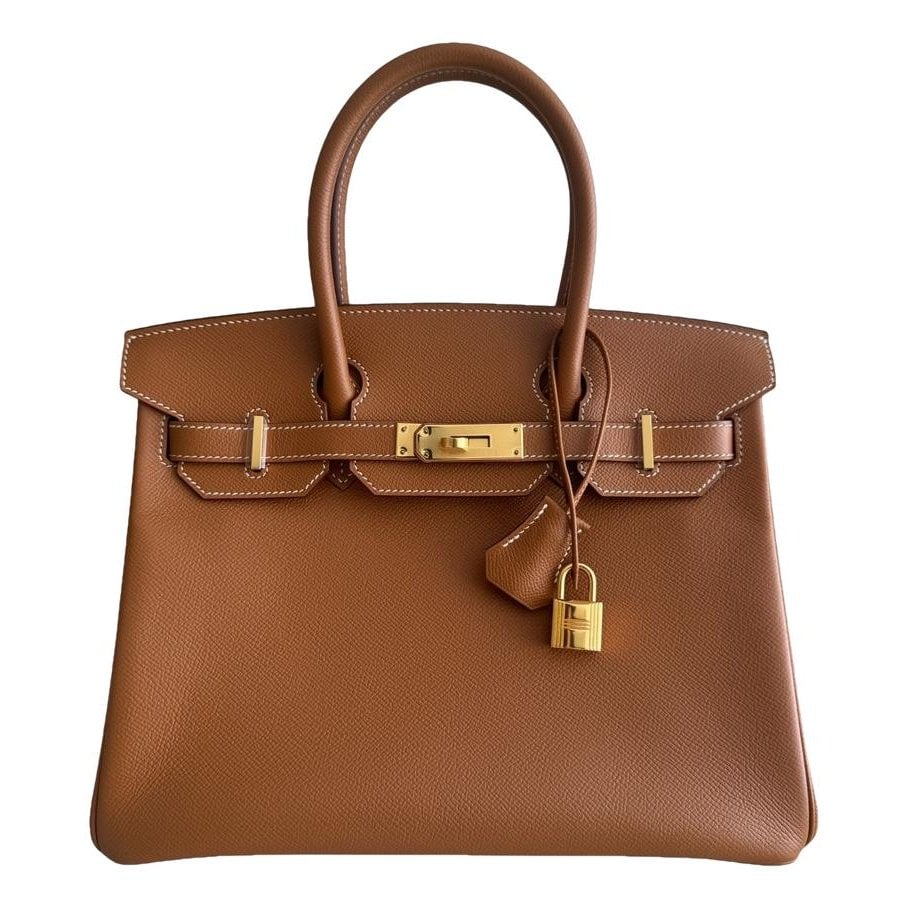 Hermes Birkin 30 Handbag Gold Epsom Leather 2018