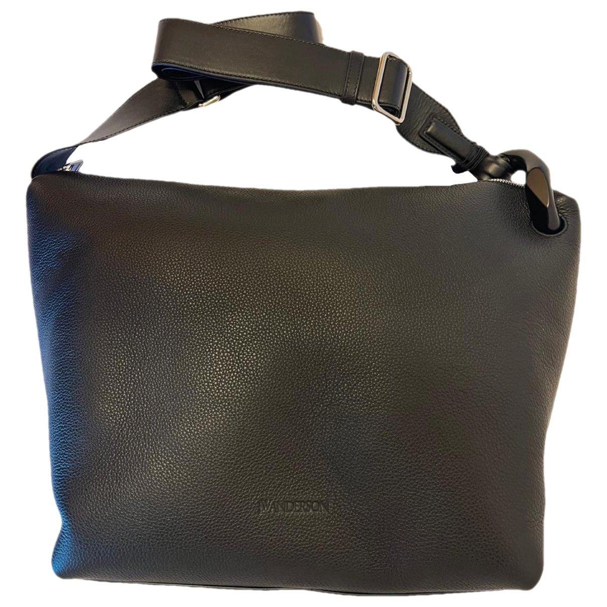 Twister leather handbag