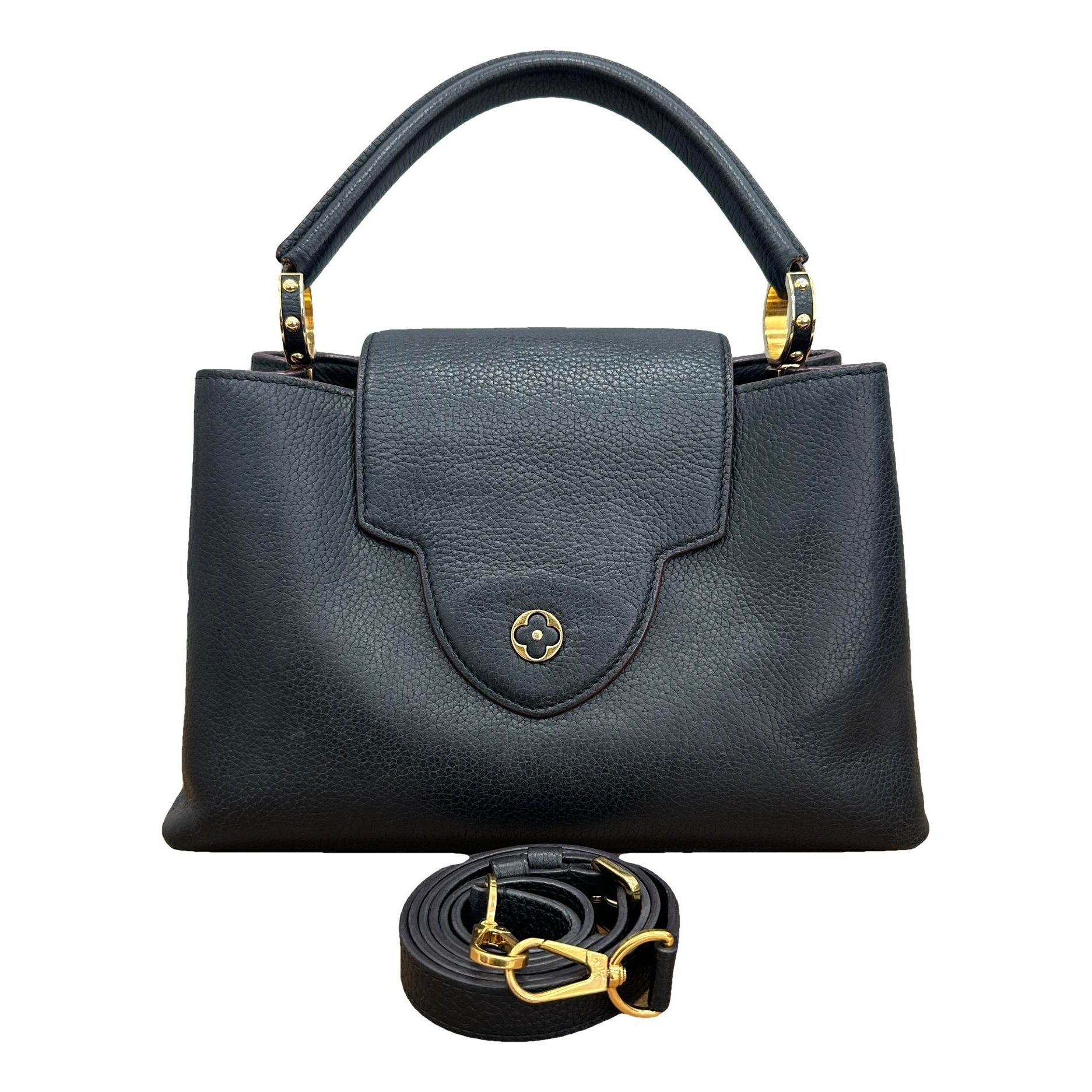 Capucines leather handbag