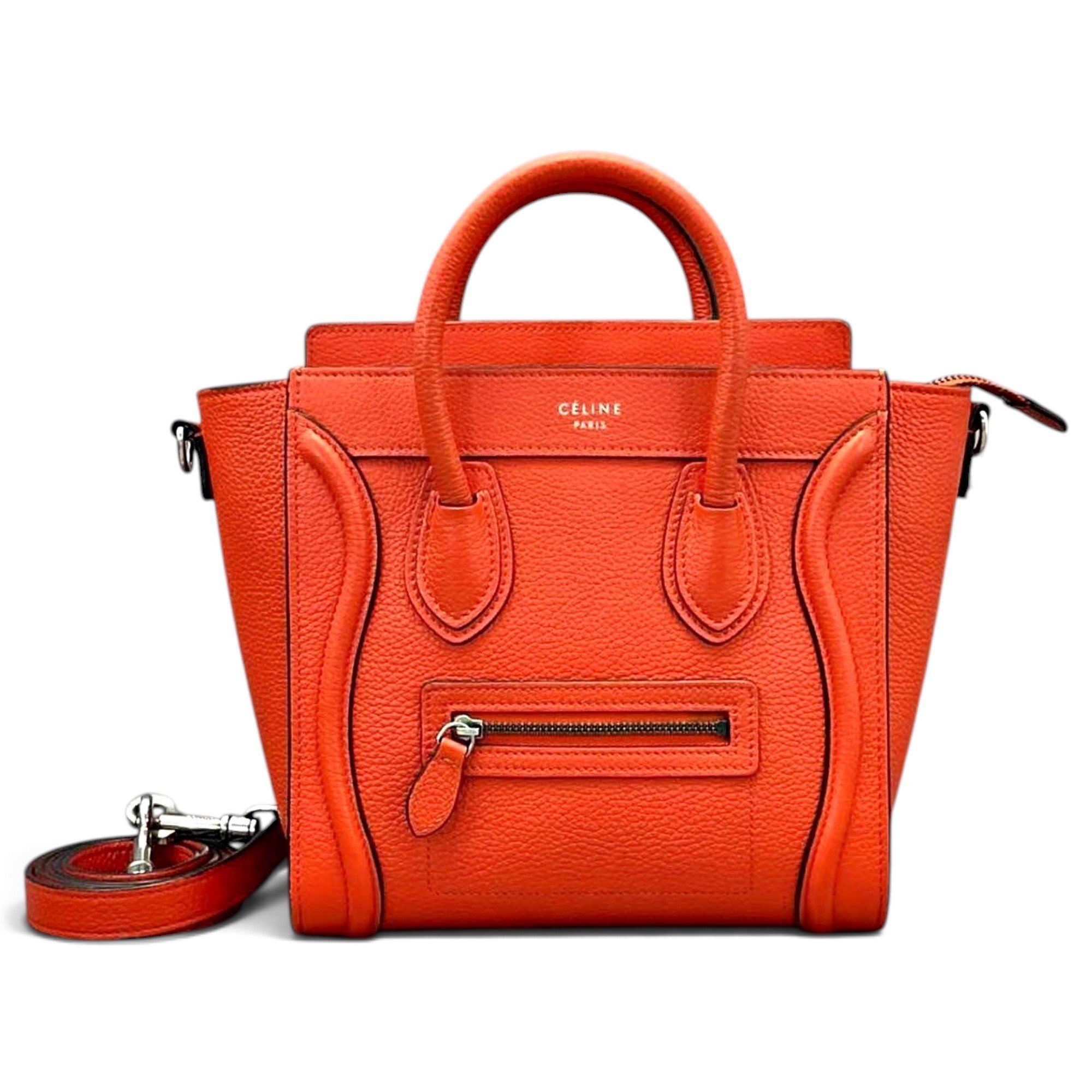 Nano Luggage leather handbag