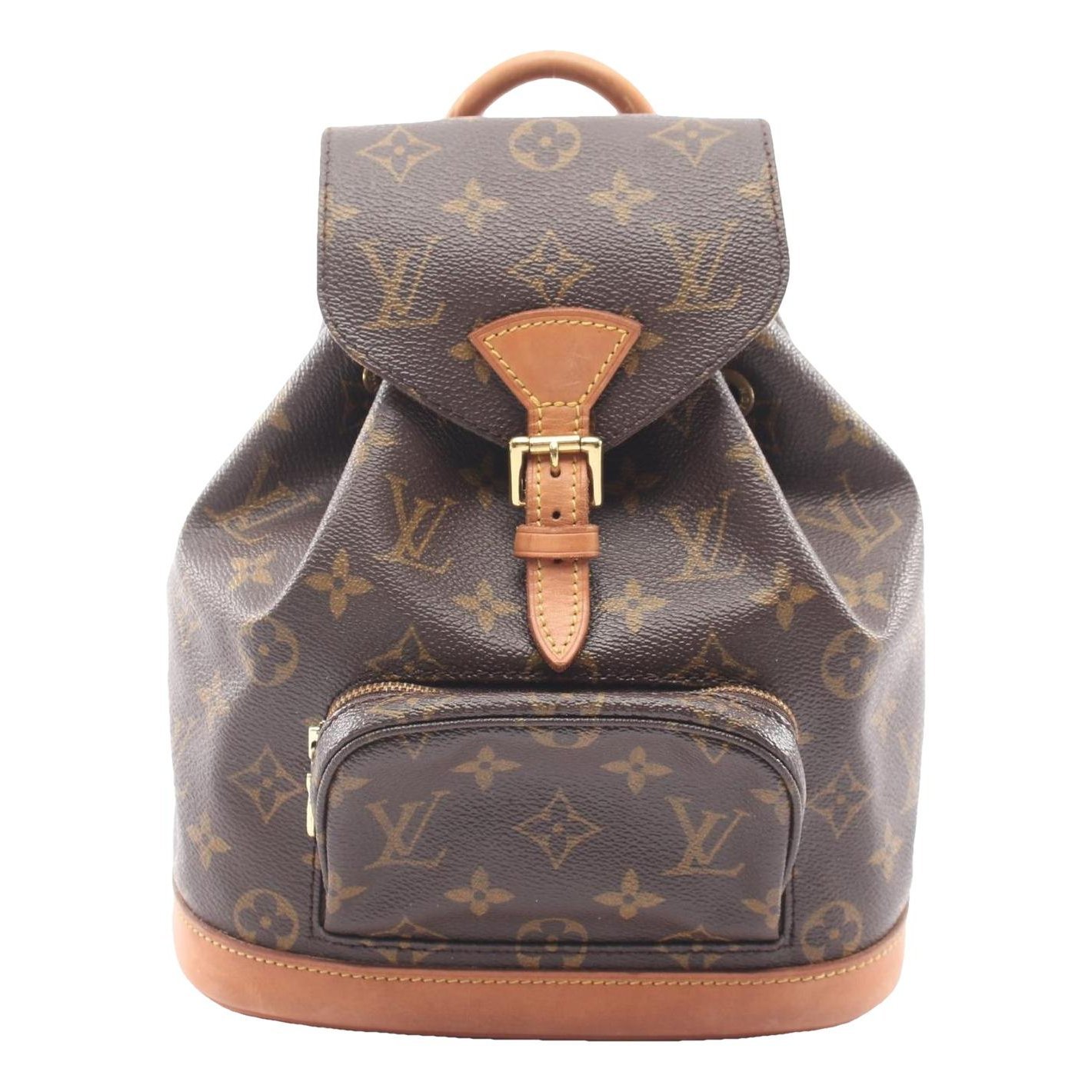 Louis Vuitton Montsouris cloth backpack