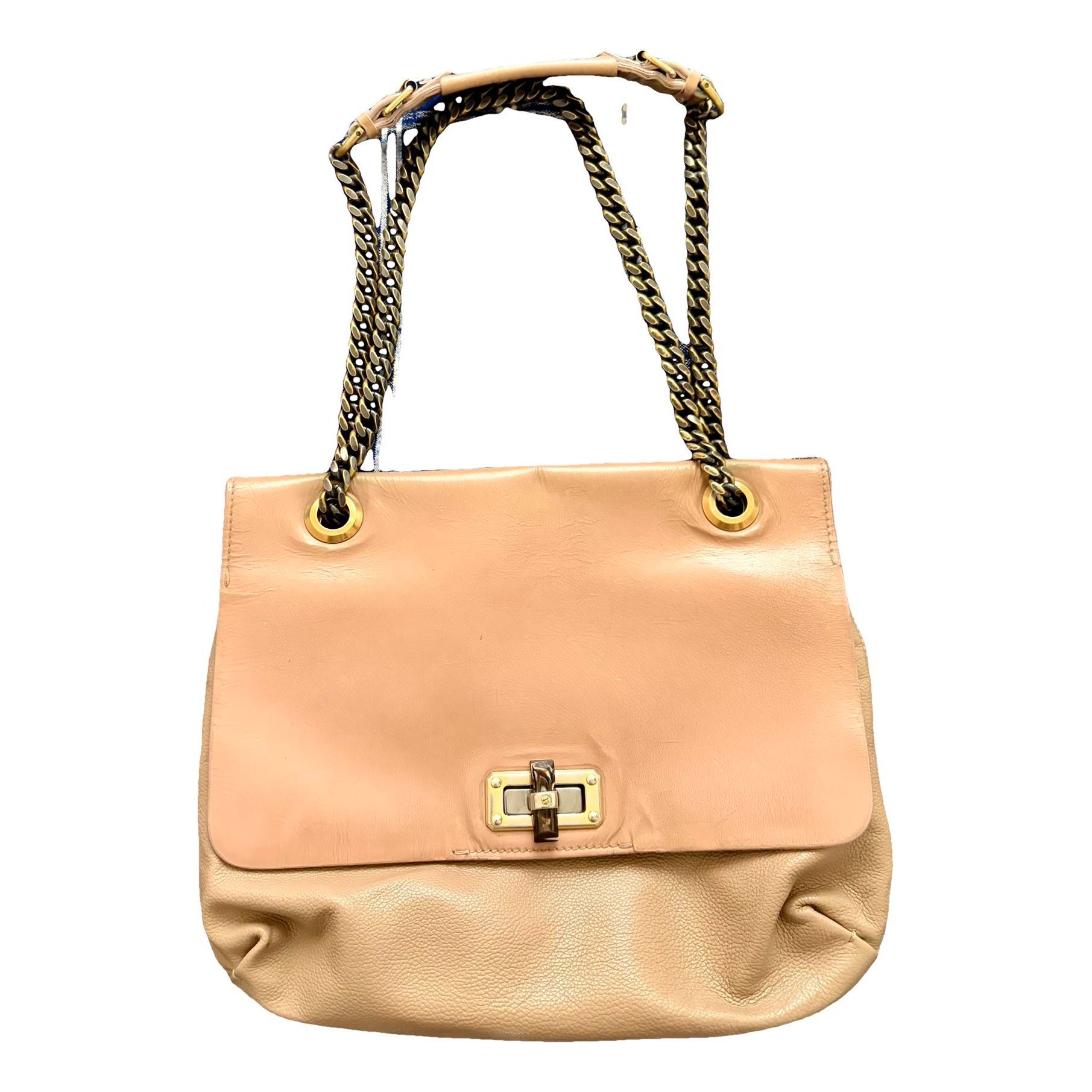 Happy leather handbag