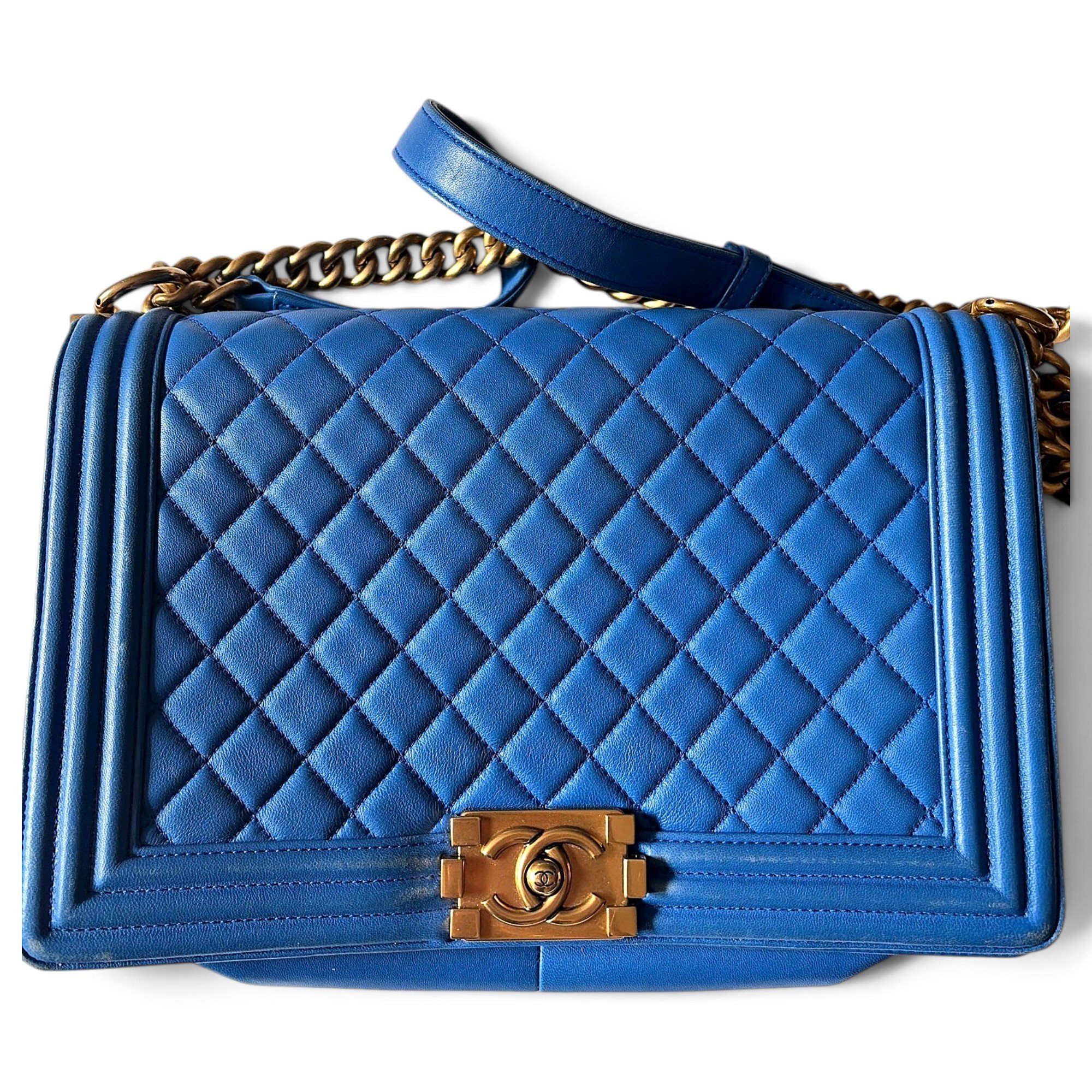 Boy leather crossbody bag