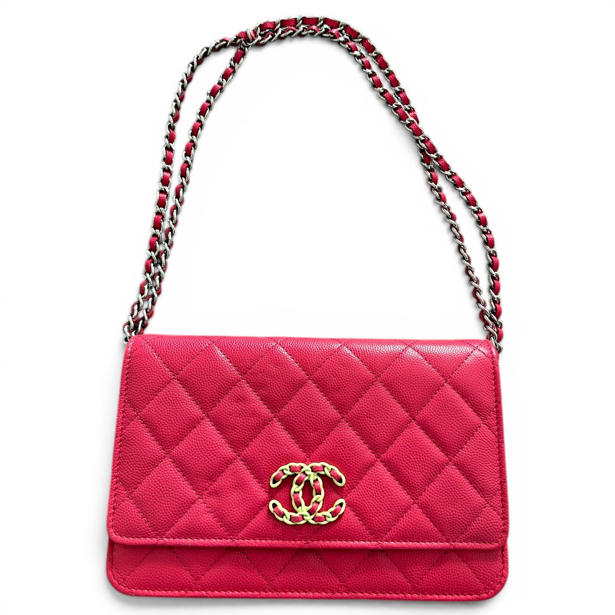 Wallet On Chain Timeless/Classique leather crossbody bag
