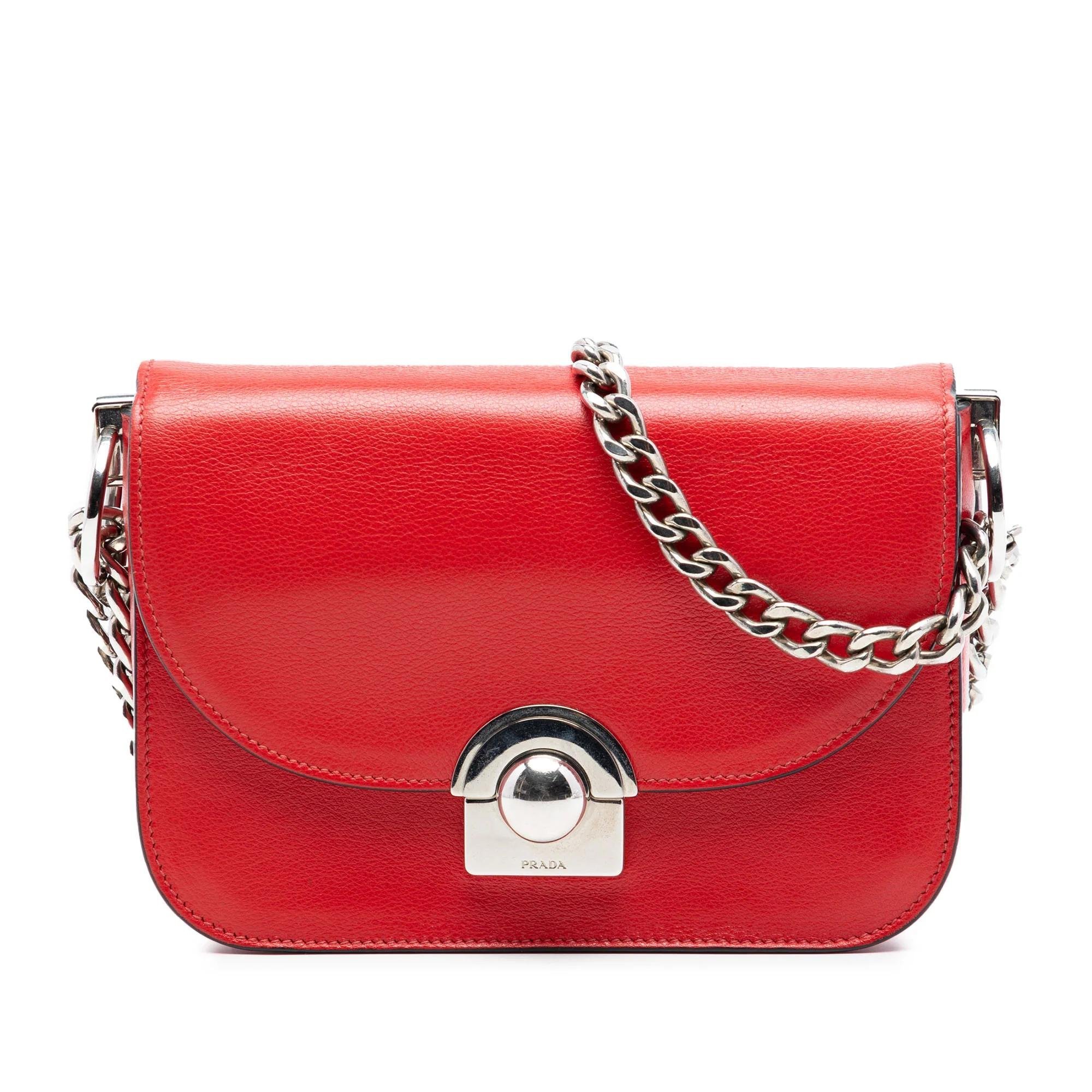 Leather crossbody bag