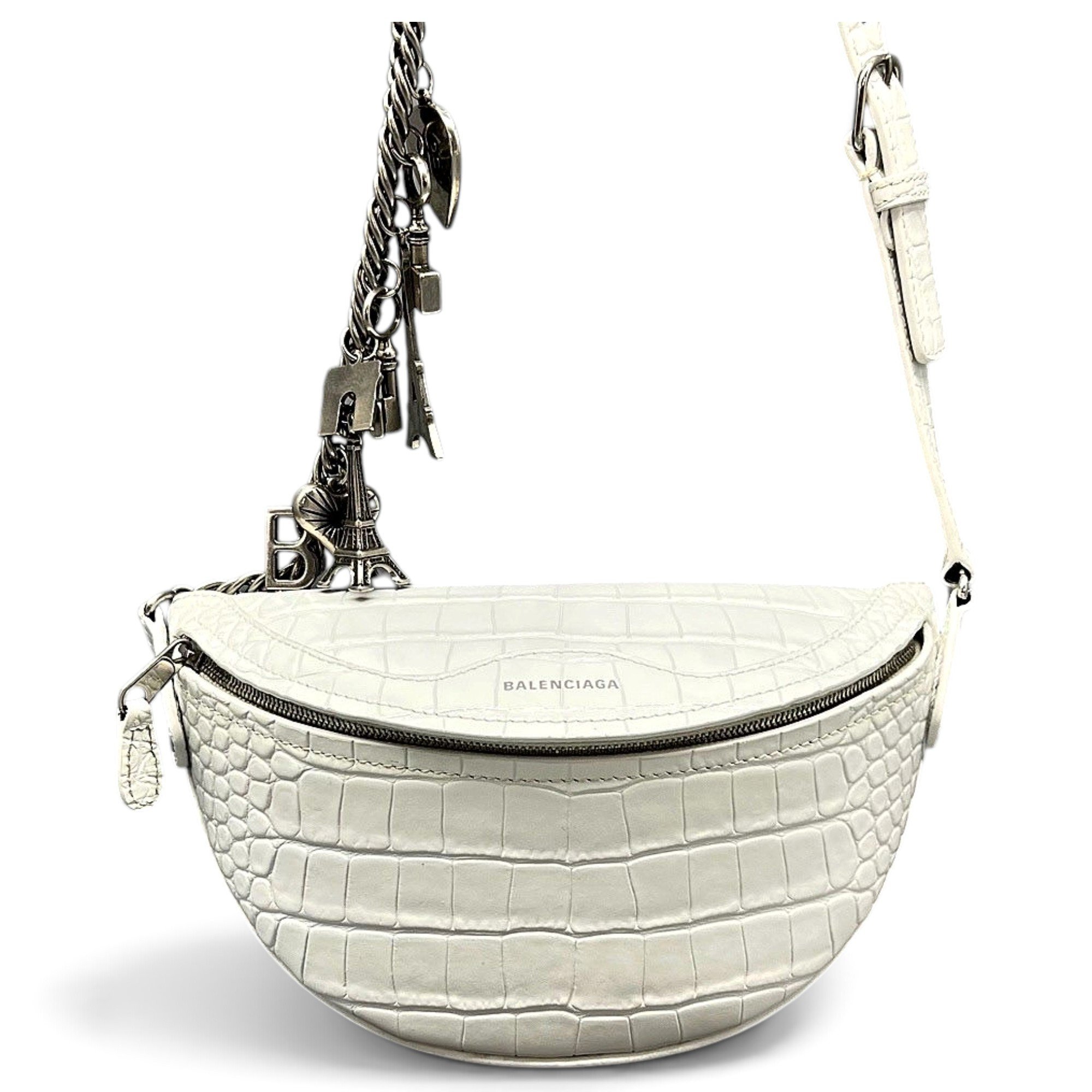 Leather crossbody bag